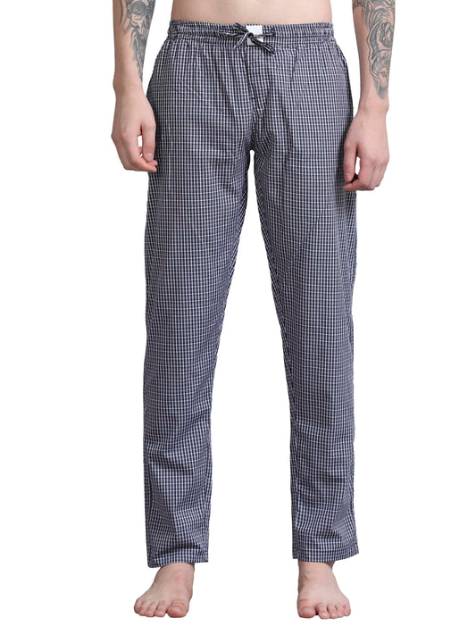 Checks Pyjama with zip pocket