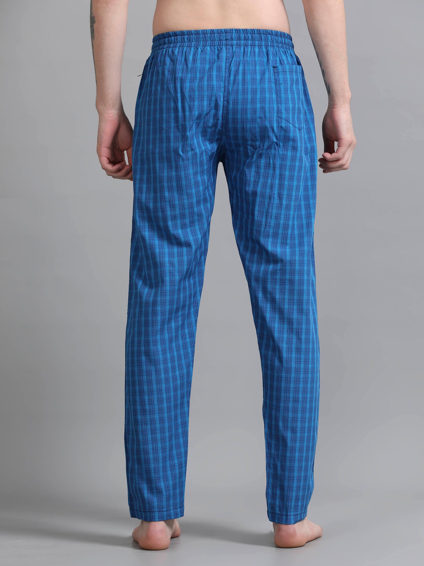 Checks Pyjama with zip pocket