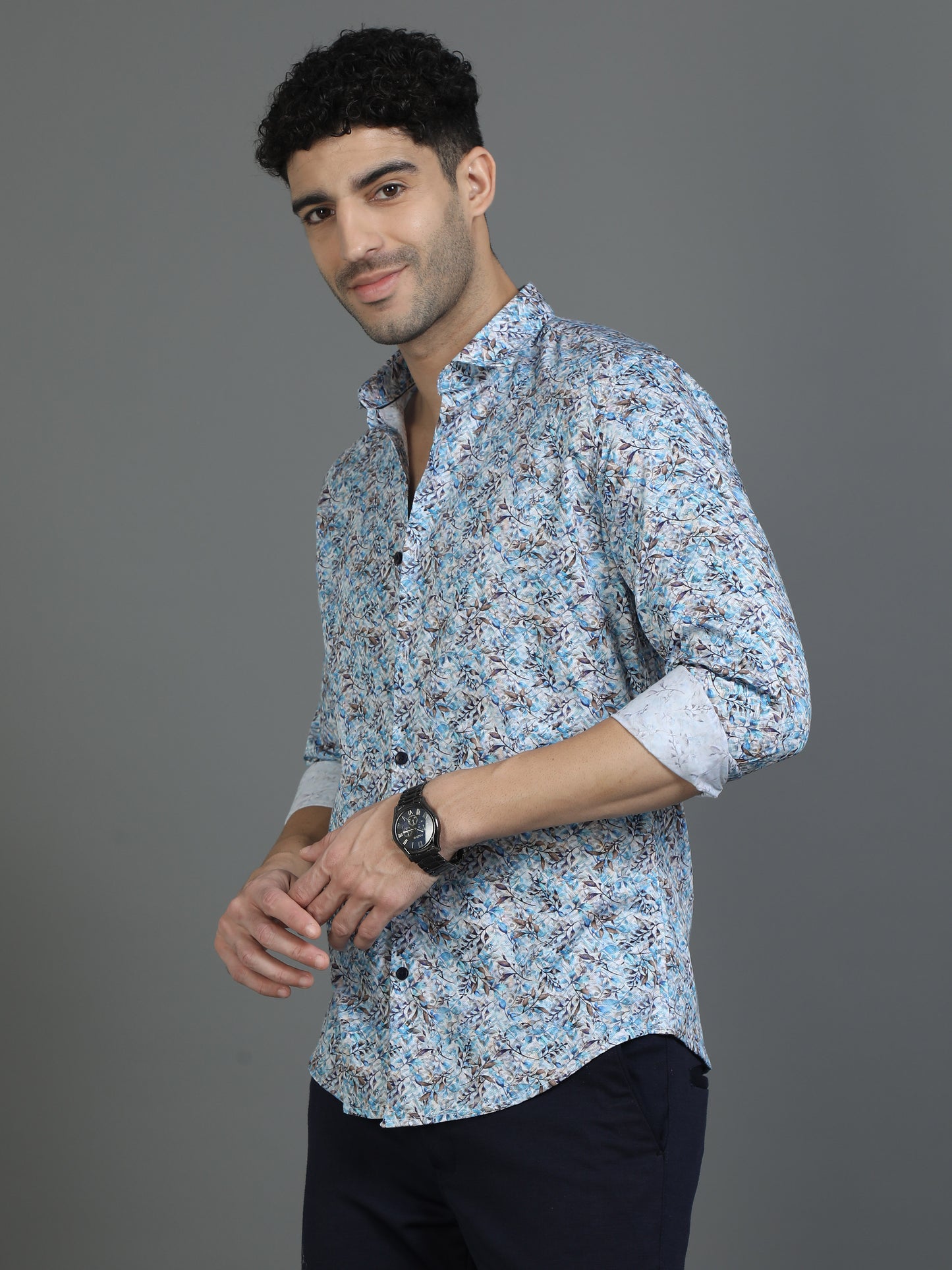 Blue Signature Style Shirt