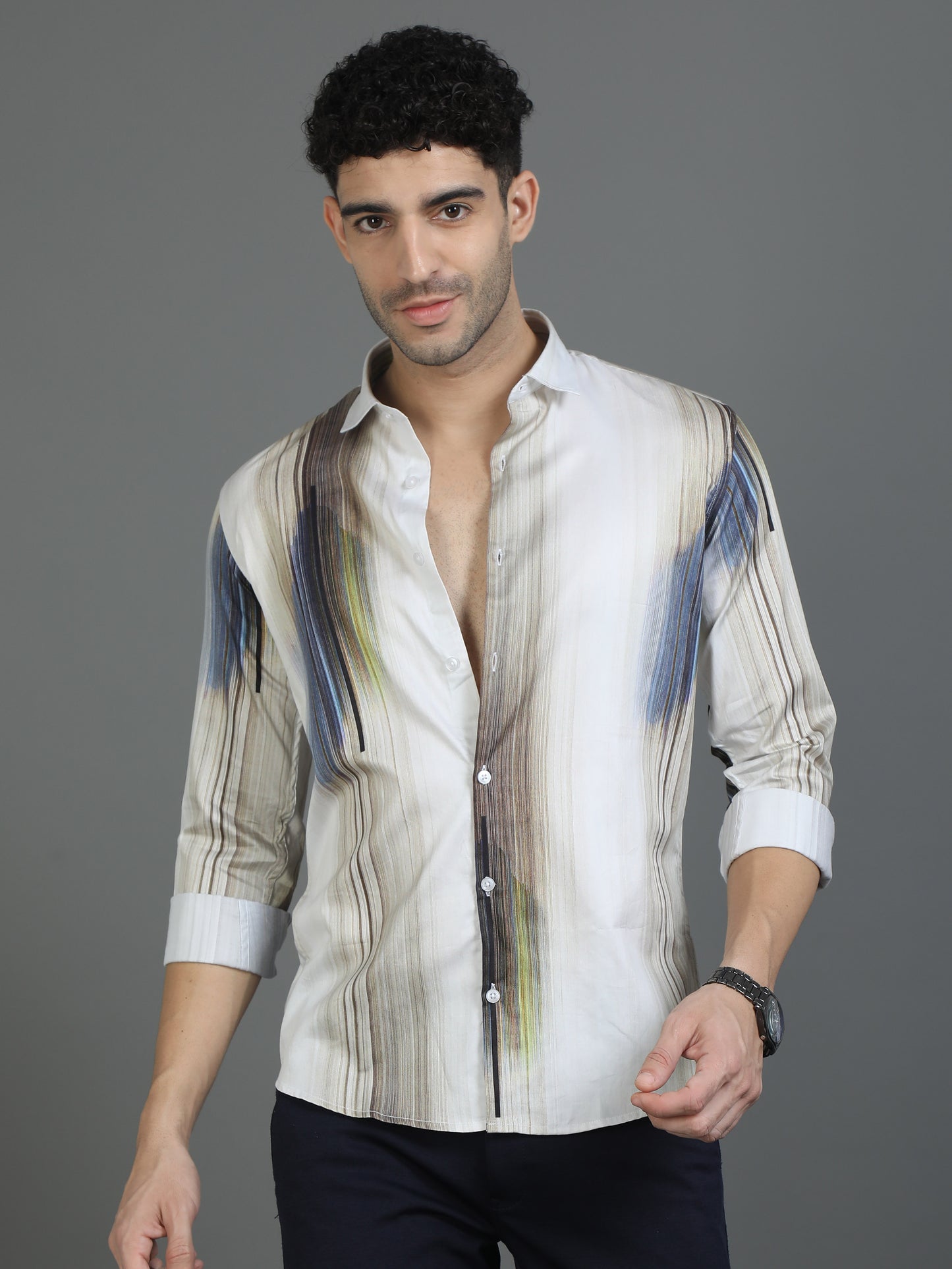 Multi Color Style Fusion Shirt