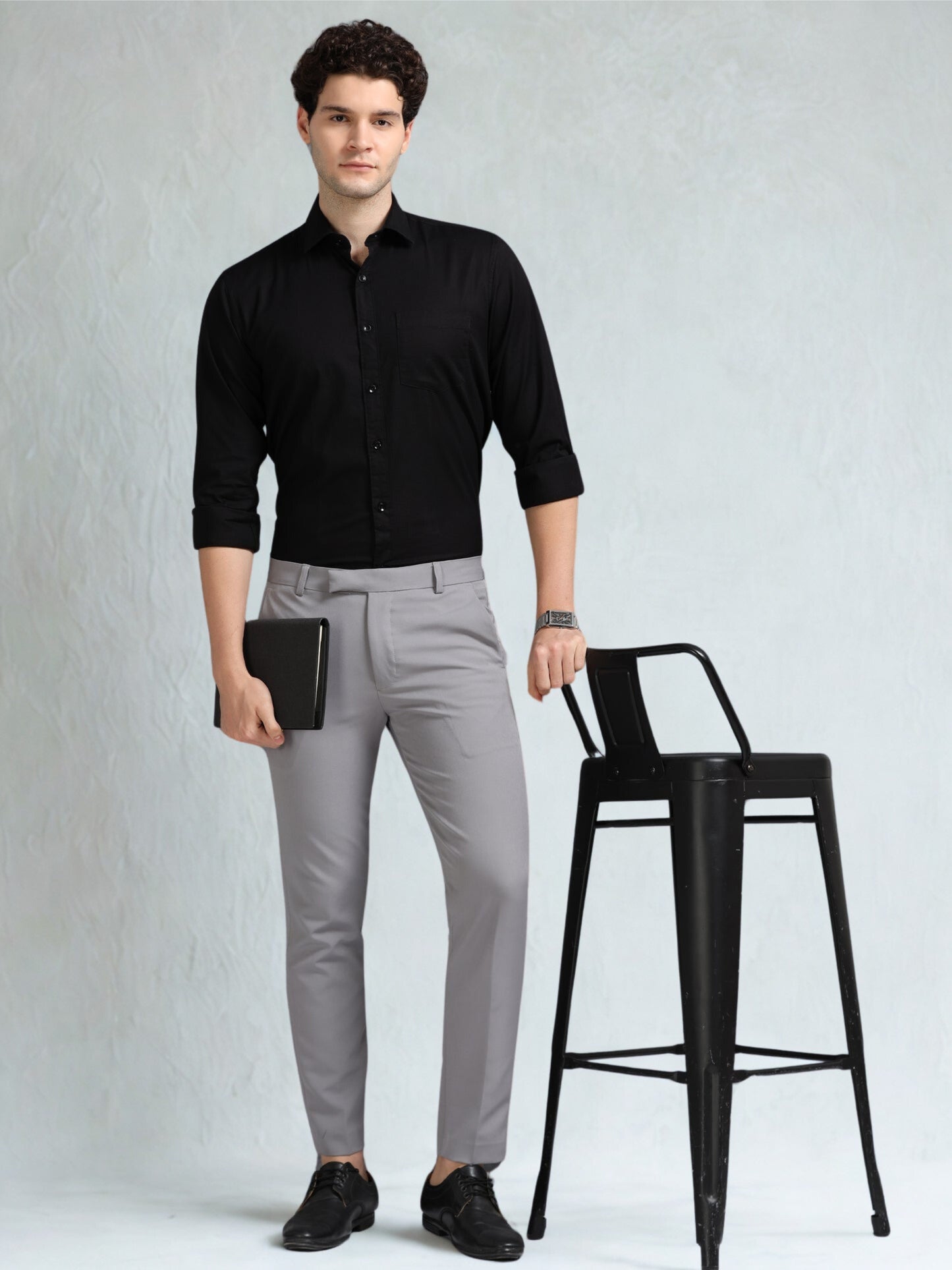 Black Oxford Shirt