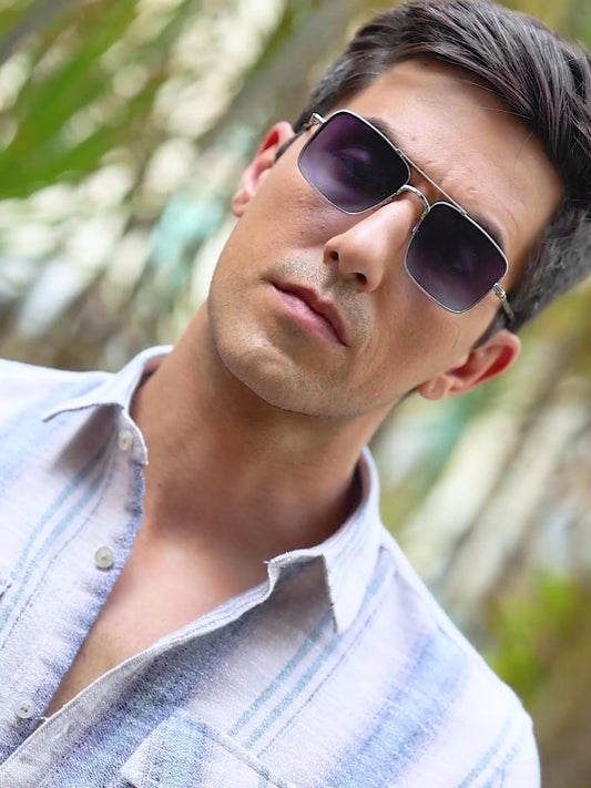 White Striped Cotton shirt