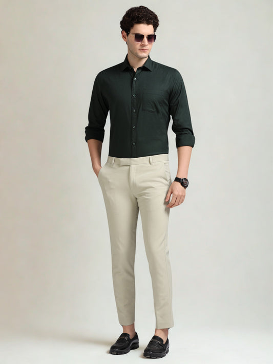 Dark Green Oxford Shirt