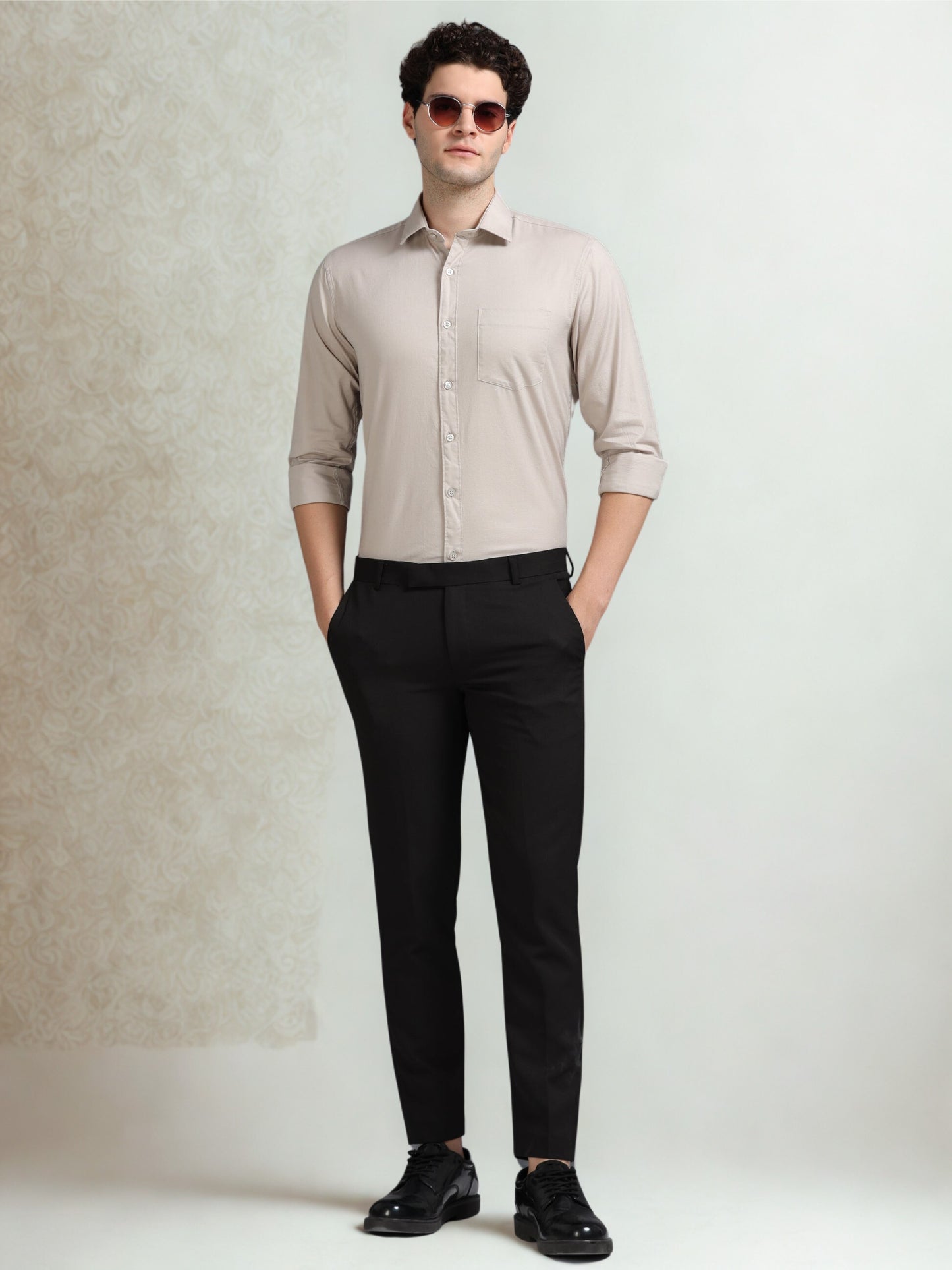 Cream Oxford Shirt