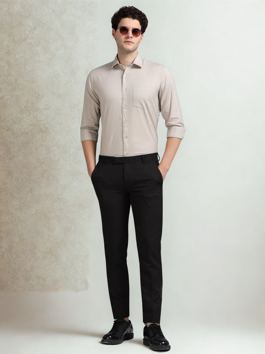 Cream Oxford Shirt