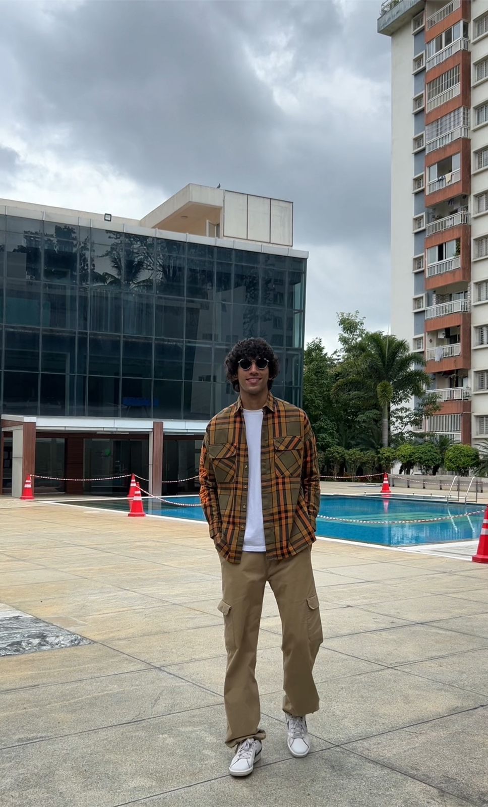 Rust Mustard Checked Shirt