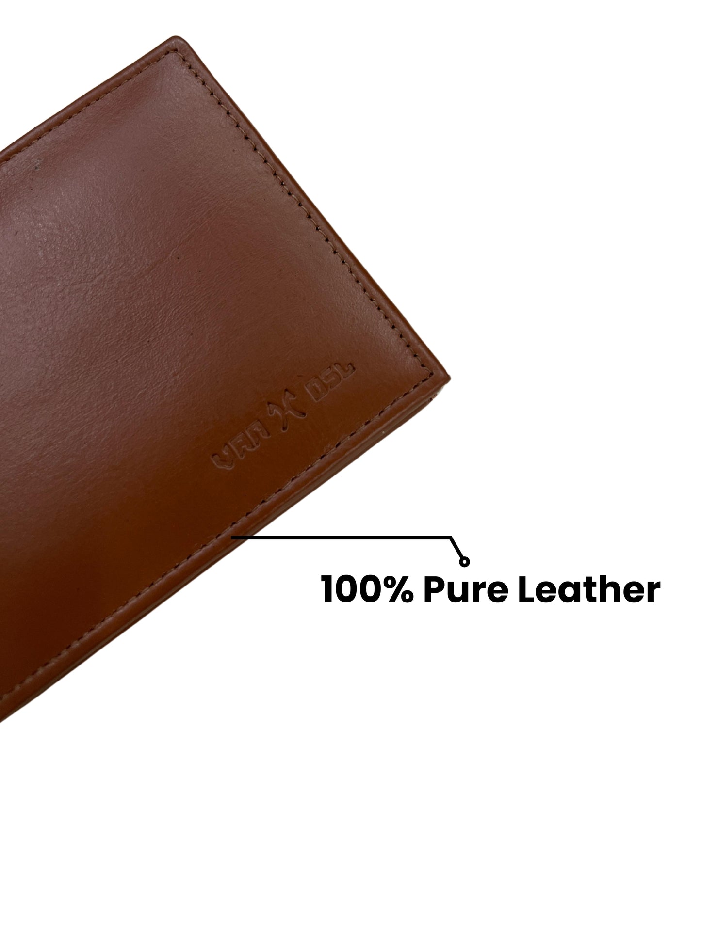 Brown Classic Textured Wallet