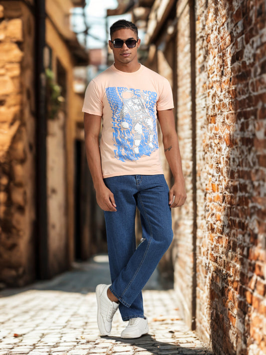 Pink Void Printed Tee