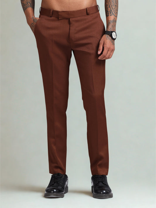 Coco Brown Linen Trouser