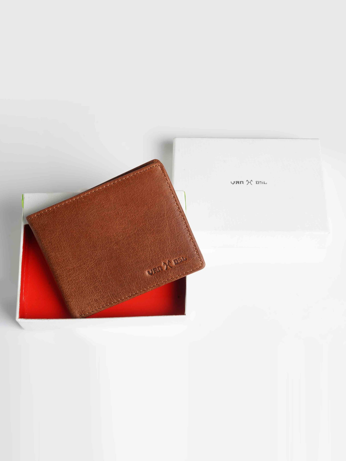 Brown Classic Textured Wallet