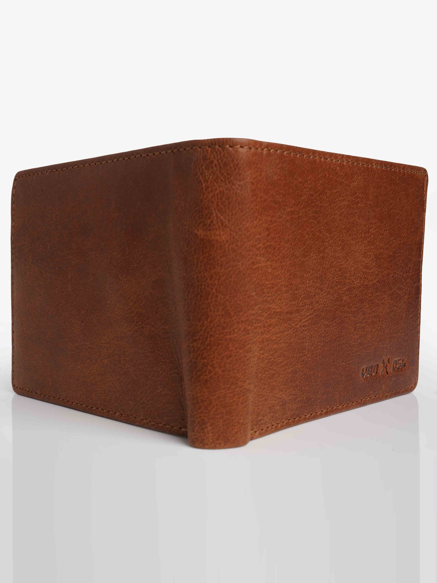 Brown Classic Textured Wallet