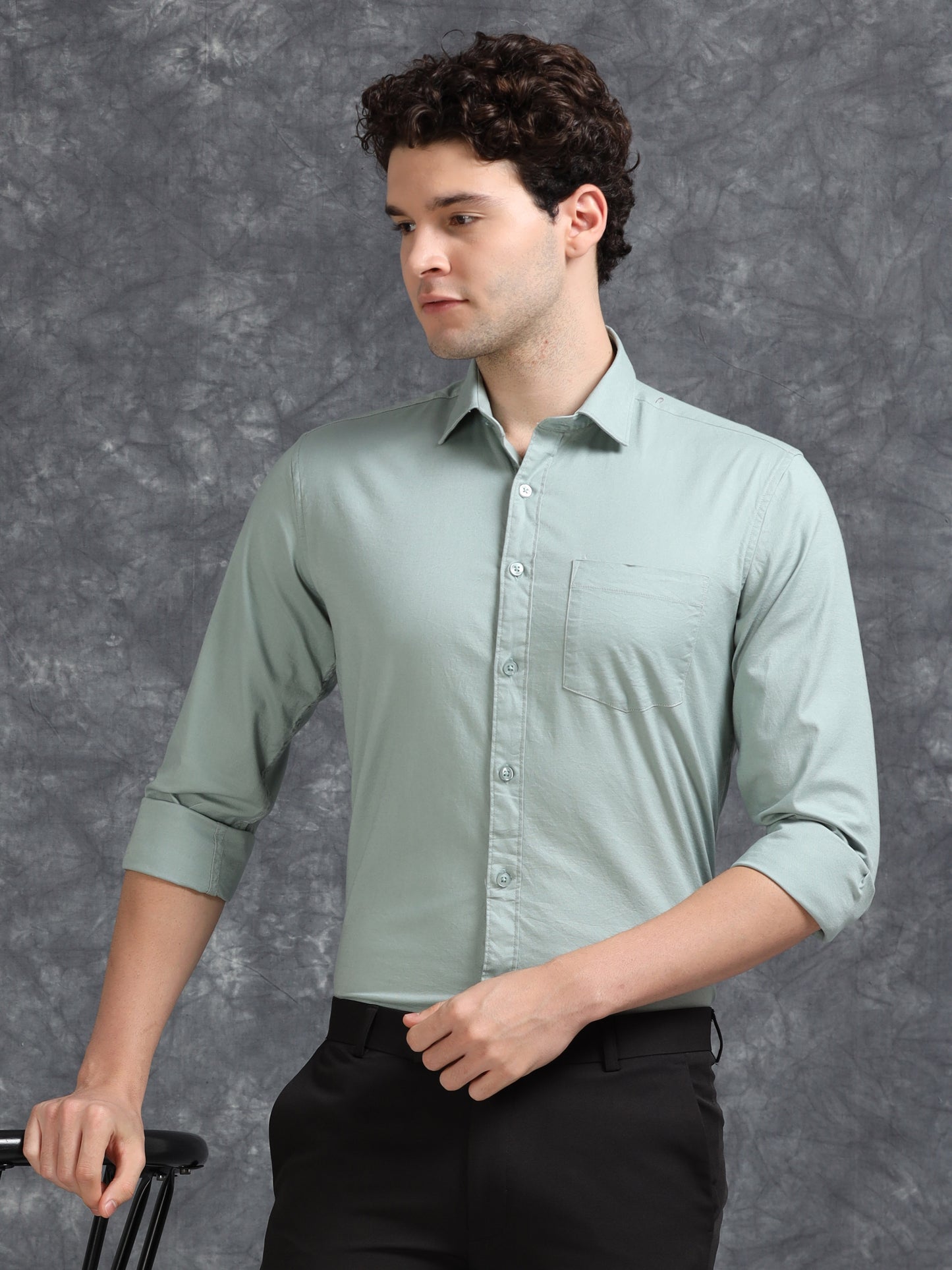 Pistachio Oxford Shirt