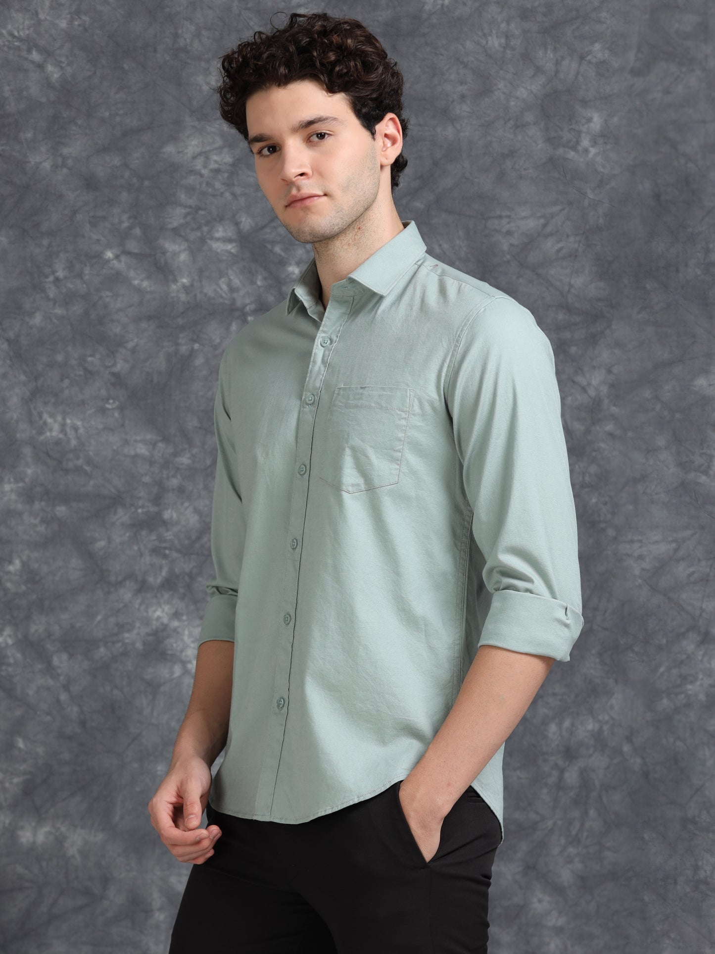 Pistachio Oxford Shirt