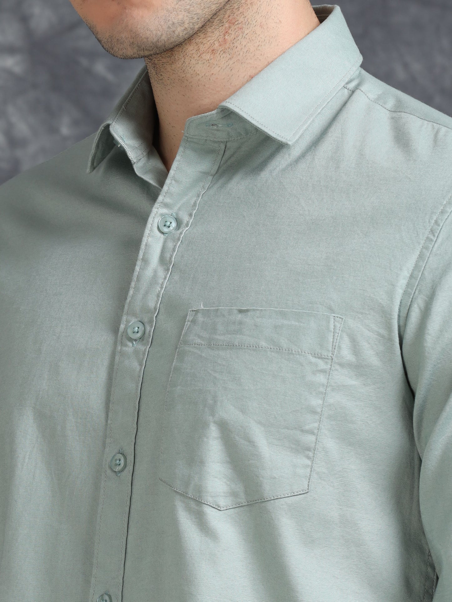 Pistachio Oxford Shirt
