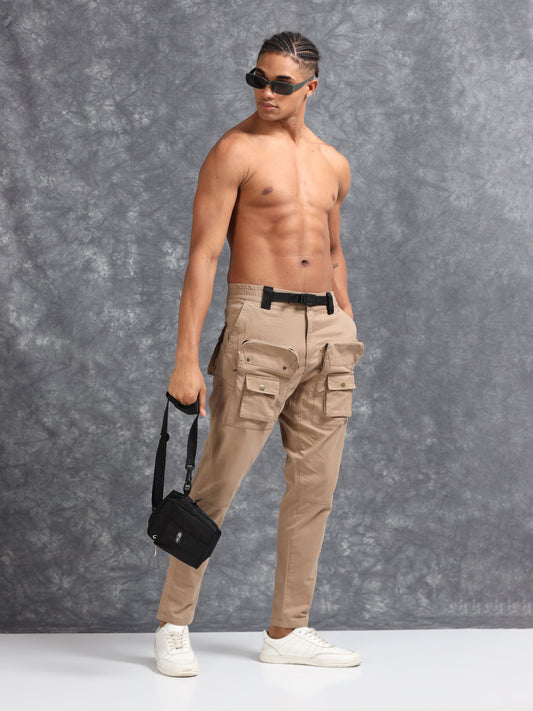 ProFit Thigh-Pocket Cargo Pant - Khaki