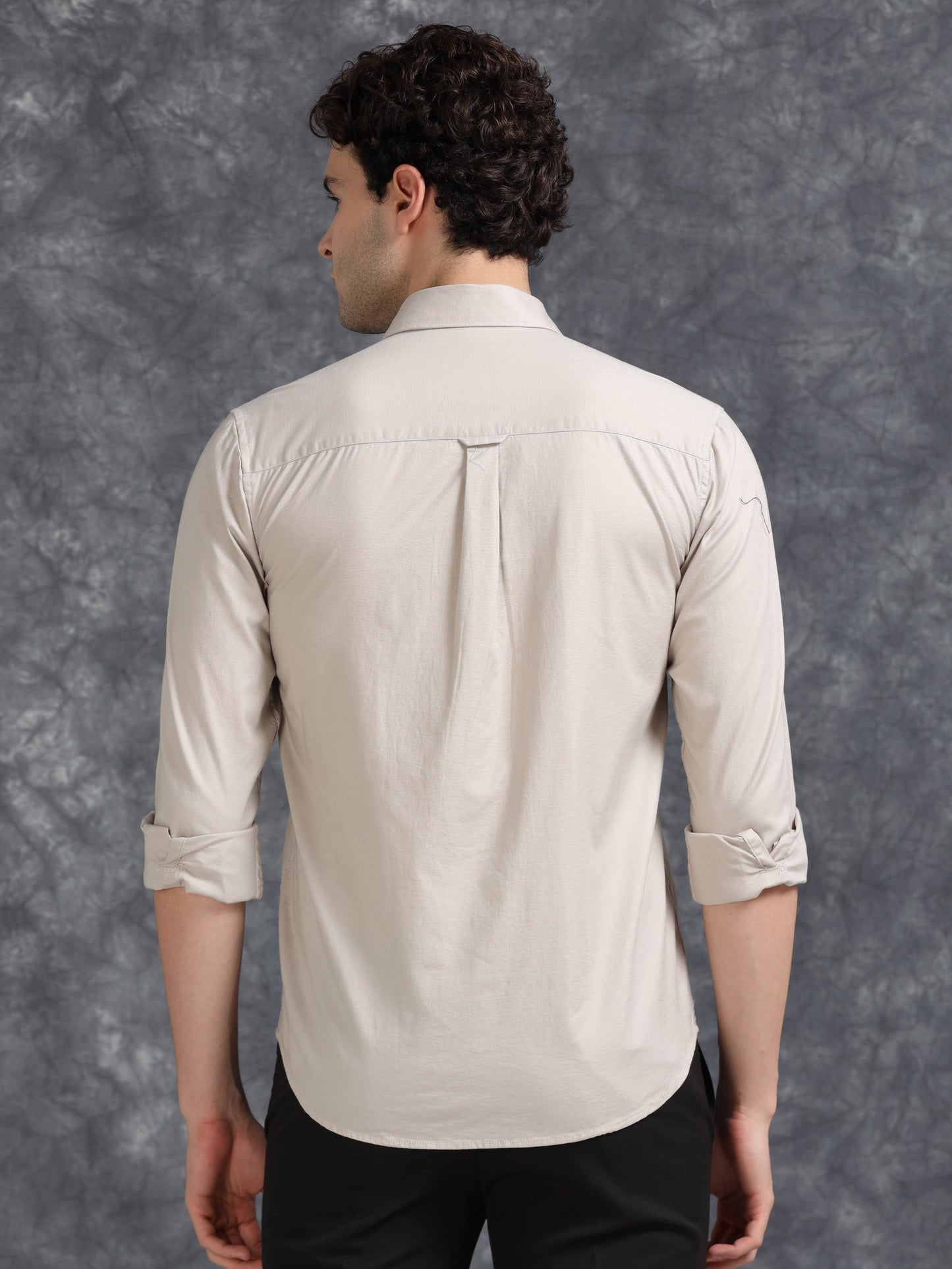 Cream Oxford Shirt