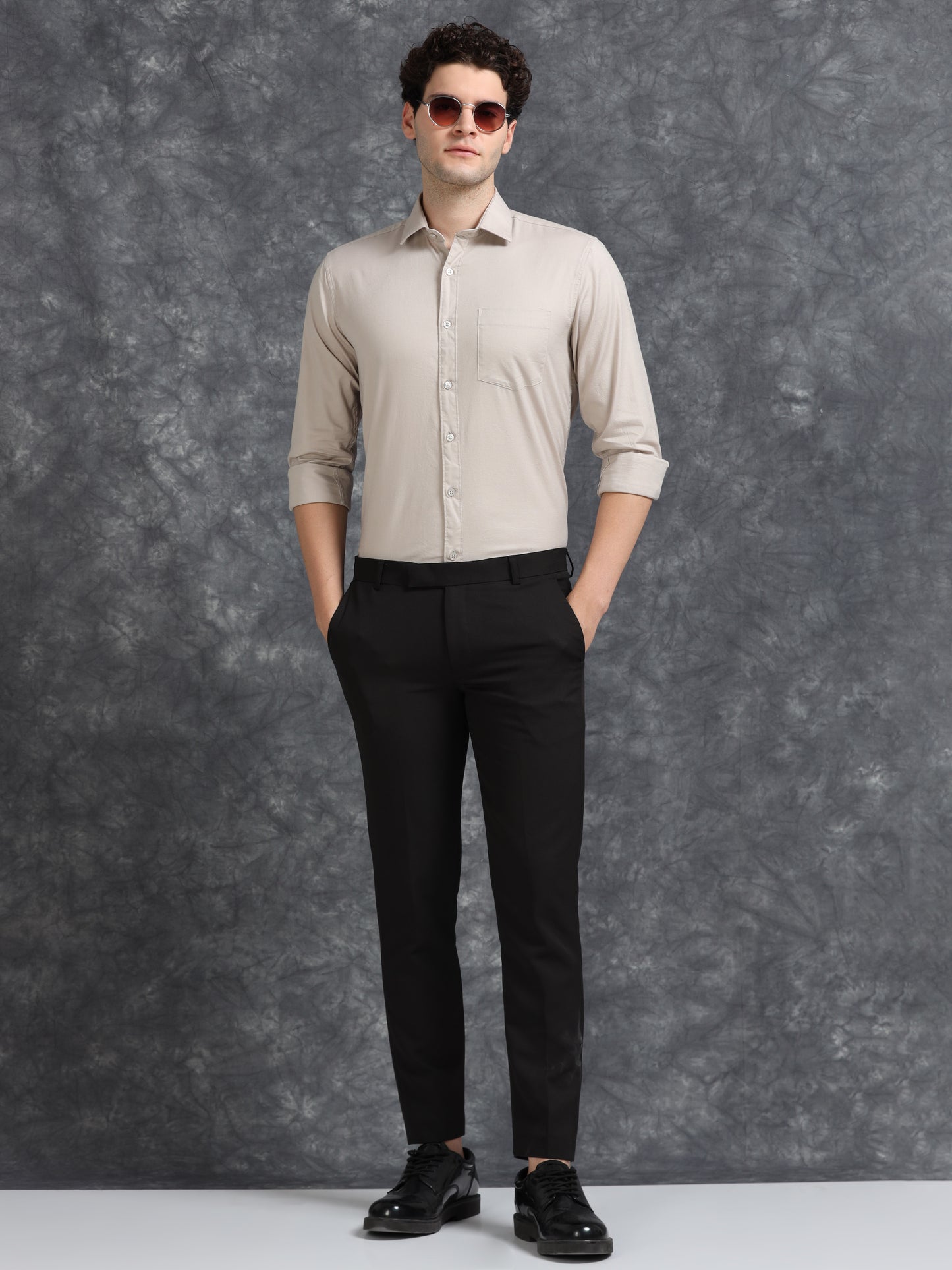 Cream Oxford Shirt