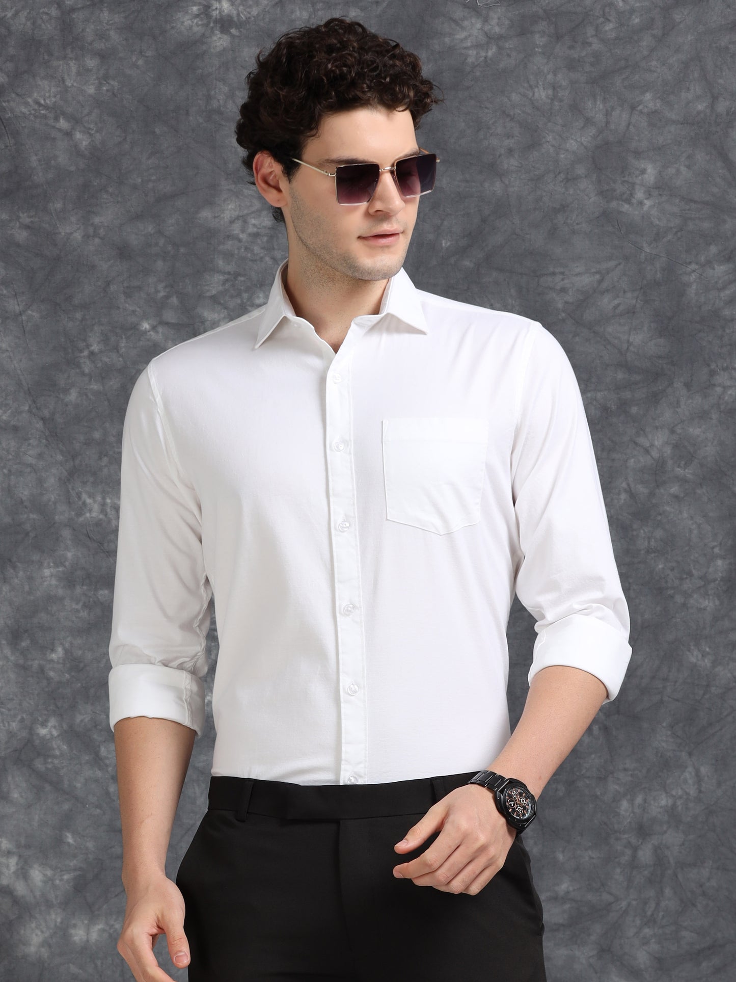 White Oxford Shirt
