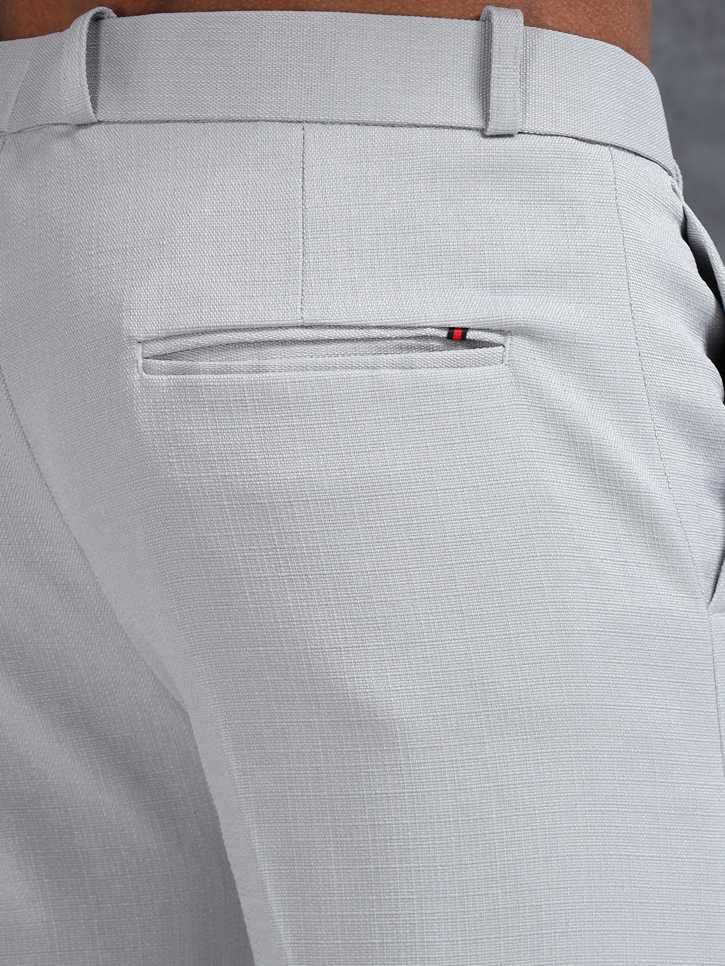 Light Grey Linen Trouser
