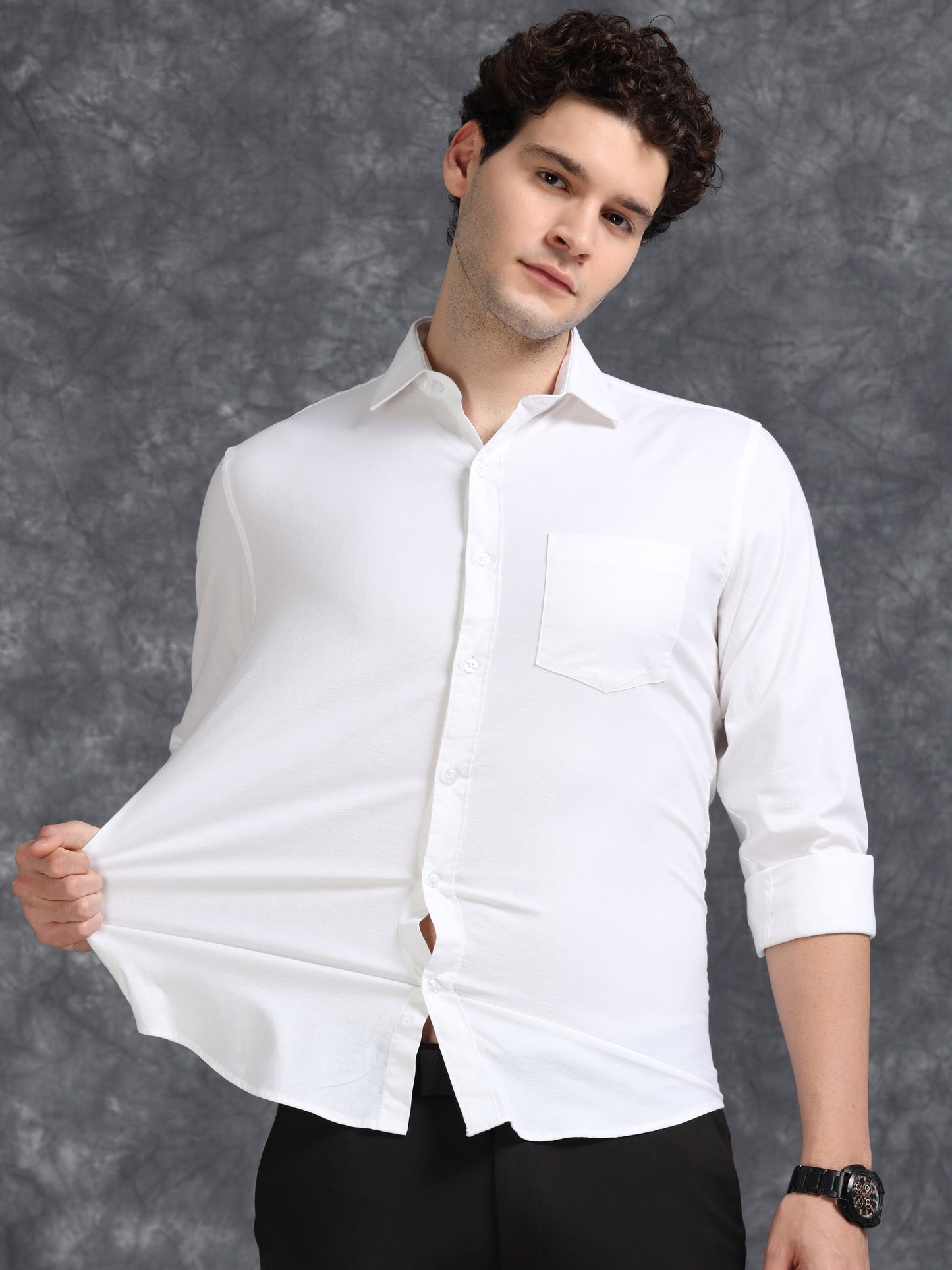 White Oxford Shirt