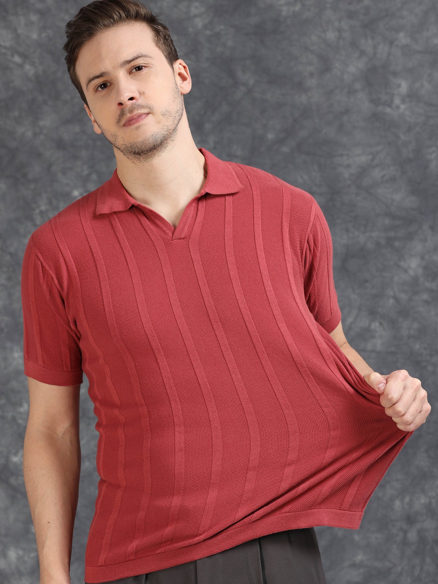 Reddish Vibe Shift Polo T-Shirt
