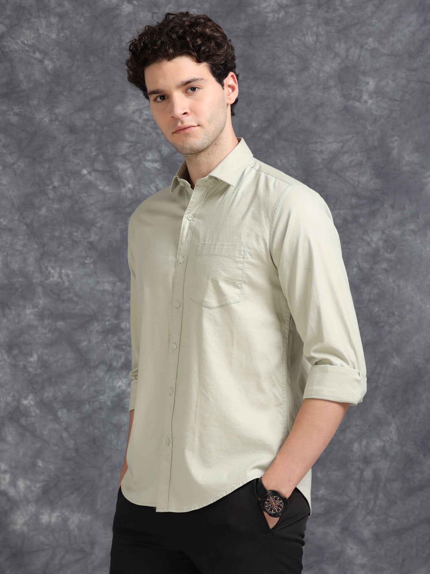 Light Green Oxford Shirt
