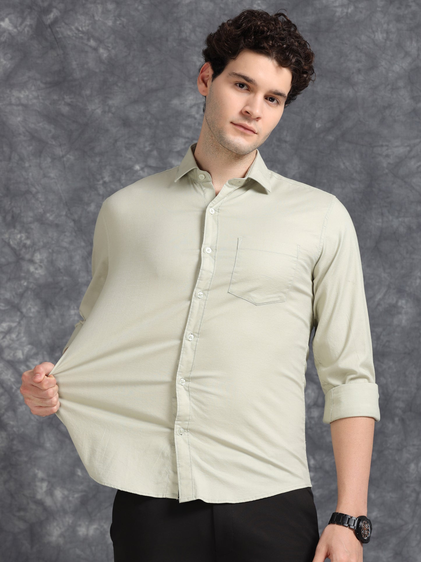 Light Green Oxford Shirt