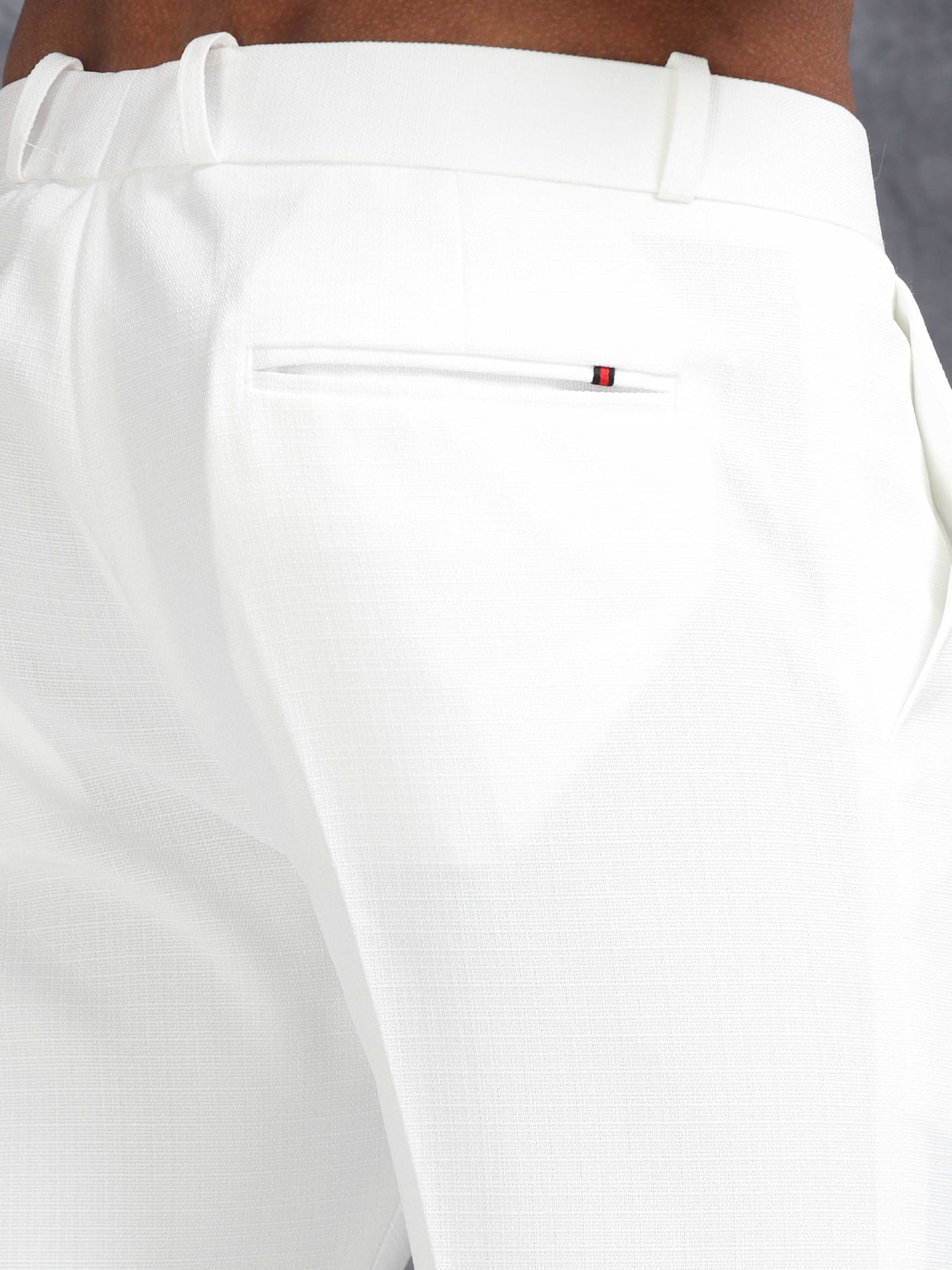 White Linen Trouser