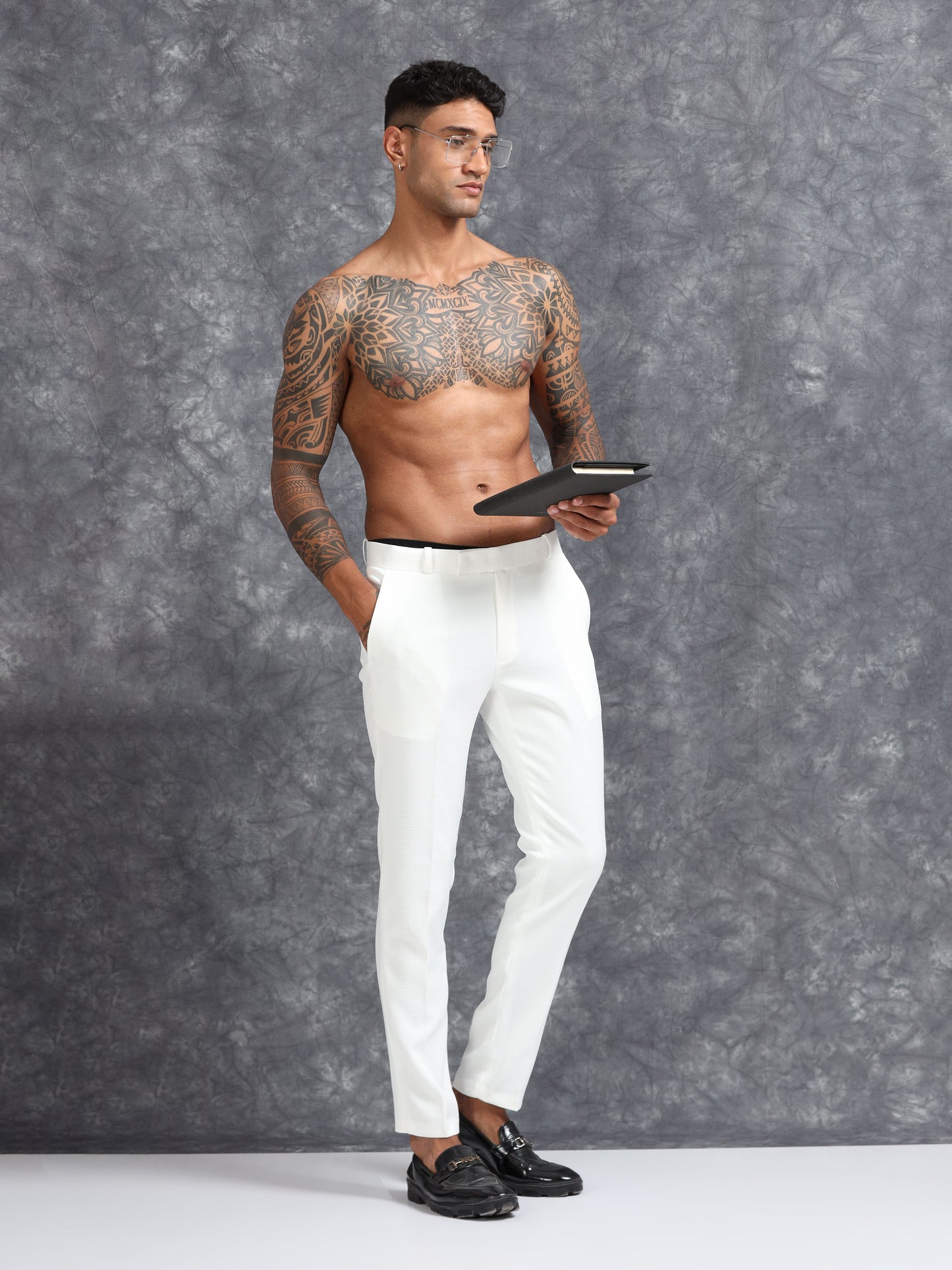 White Linen Trouser