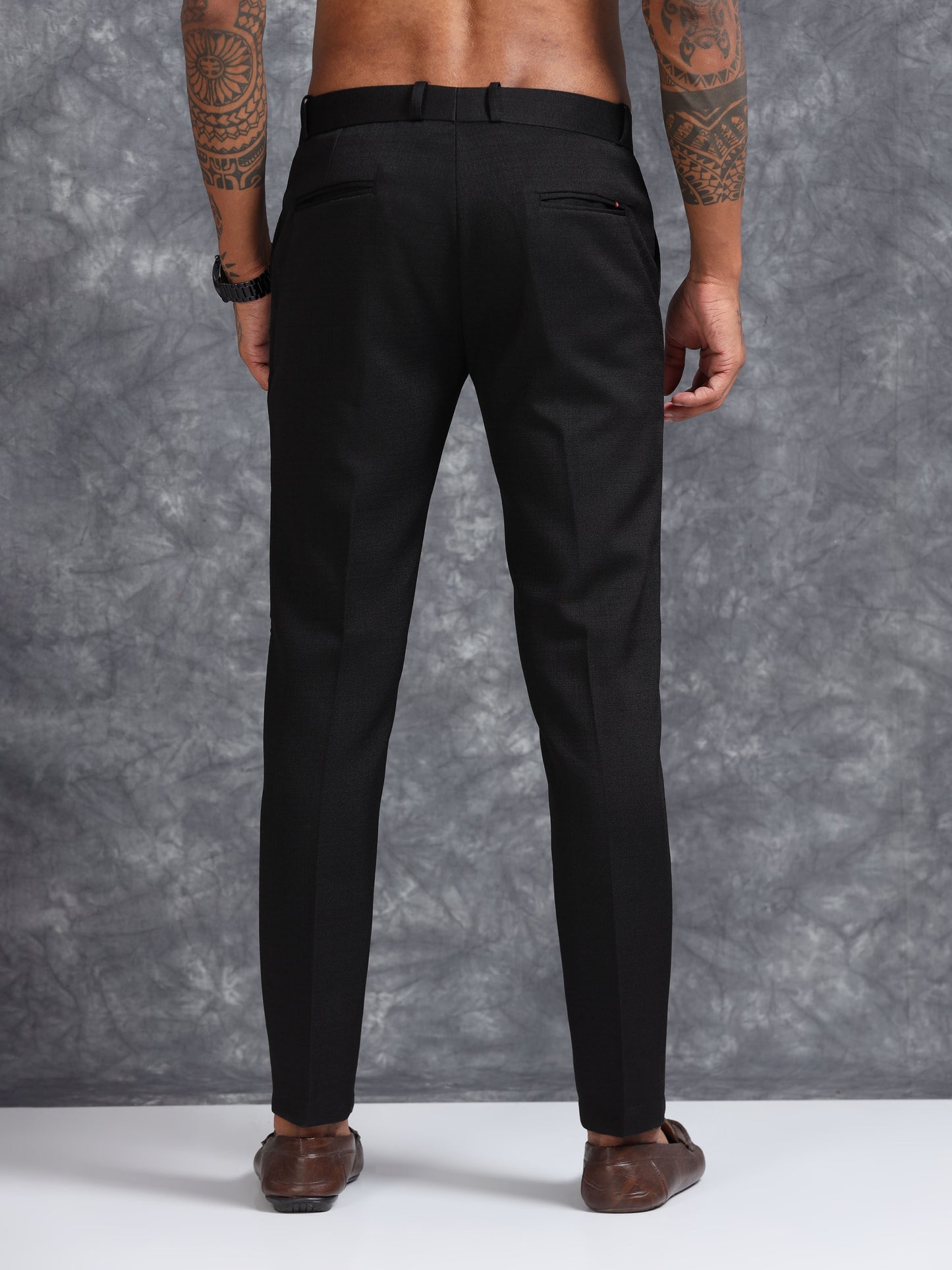 Black Linen Trouser