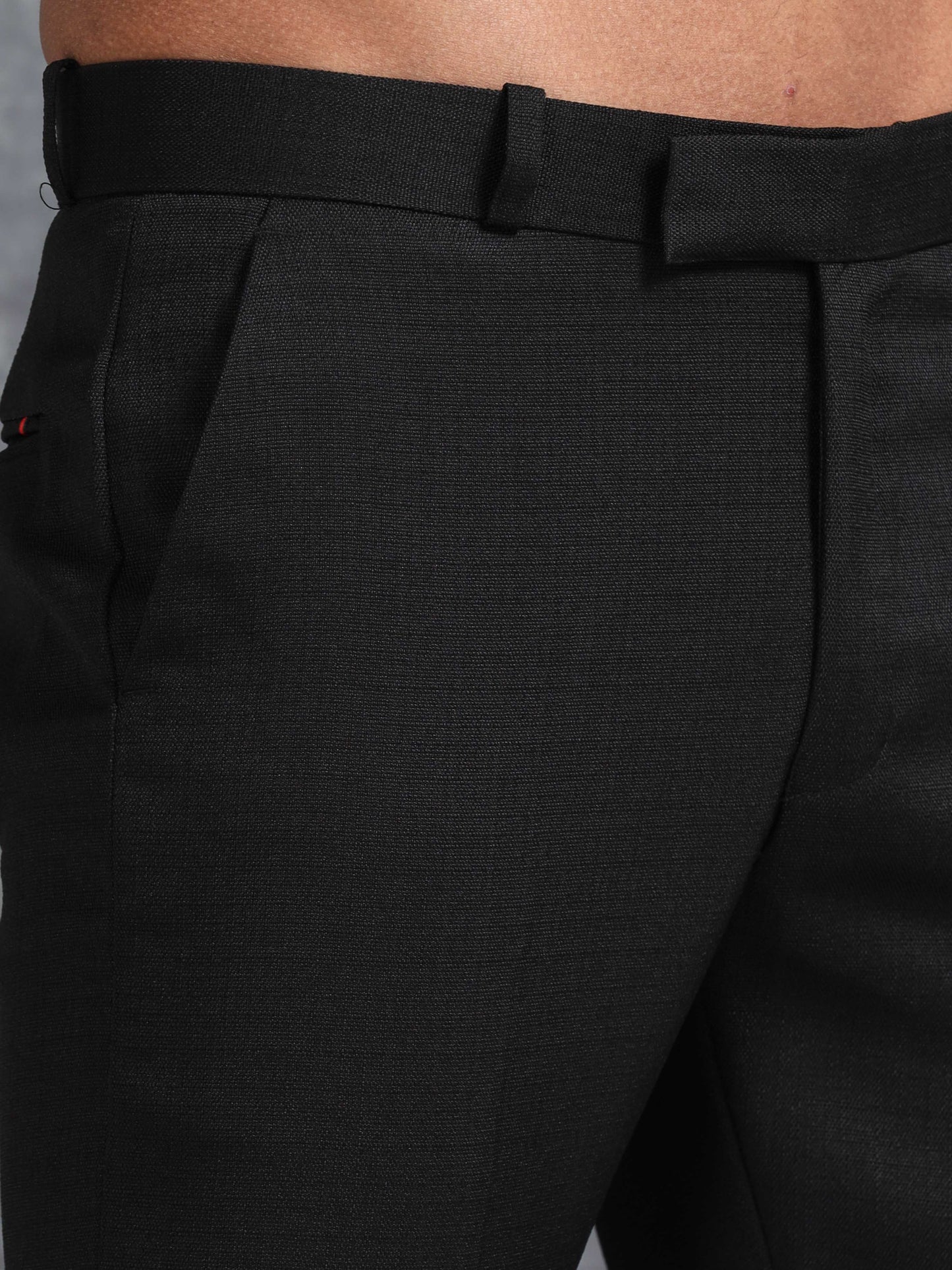 Black Linen Trouser