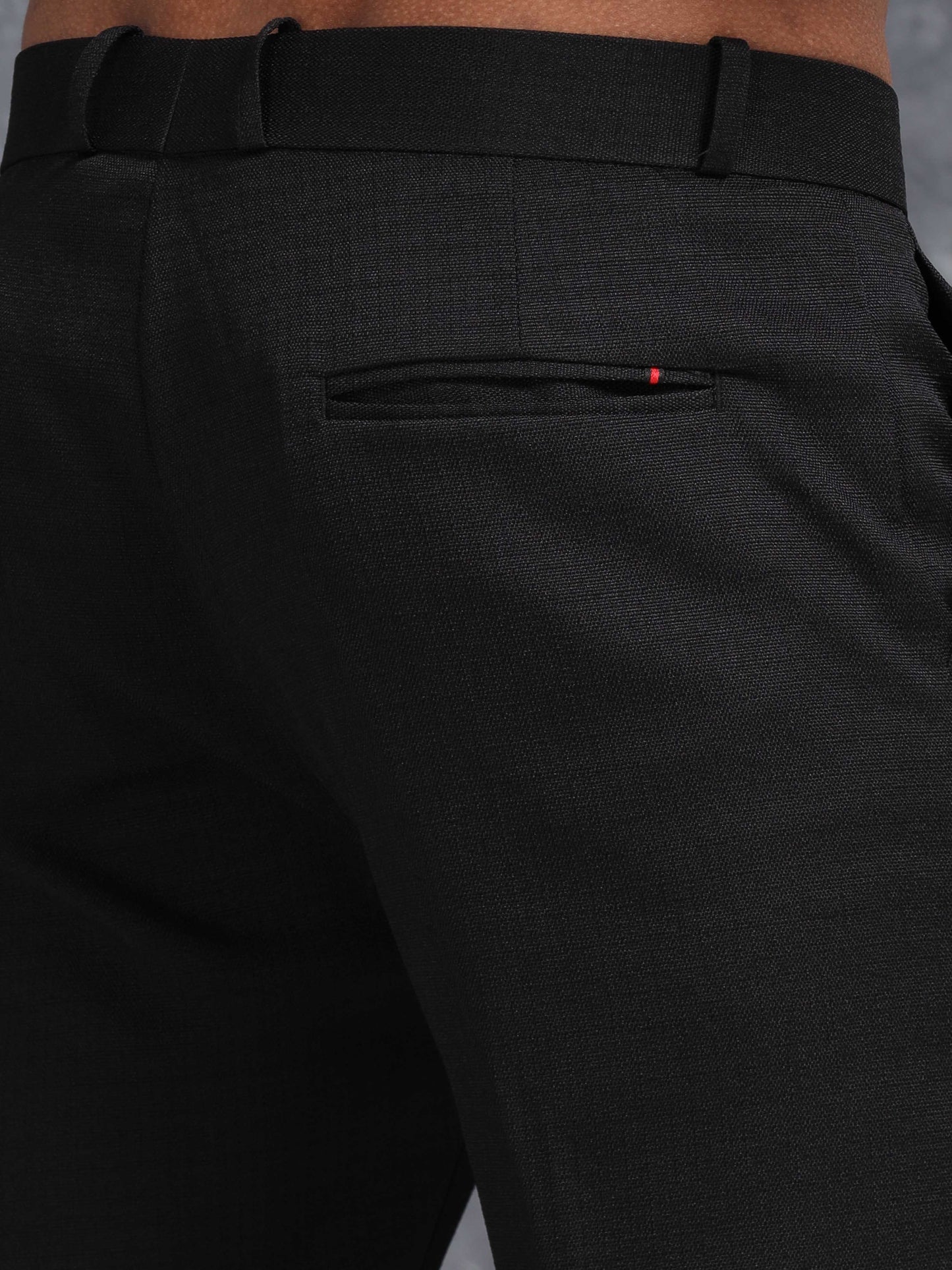 Black Linen Trouser