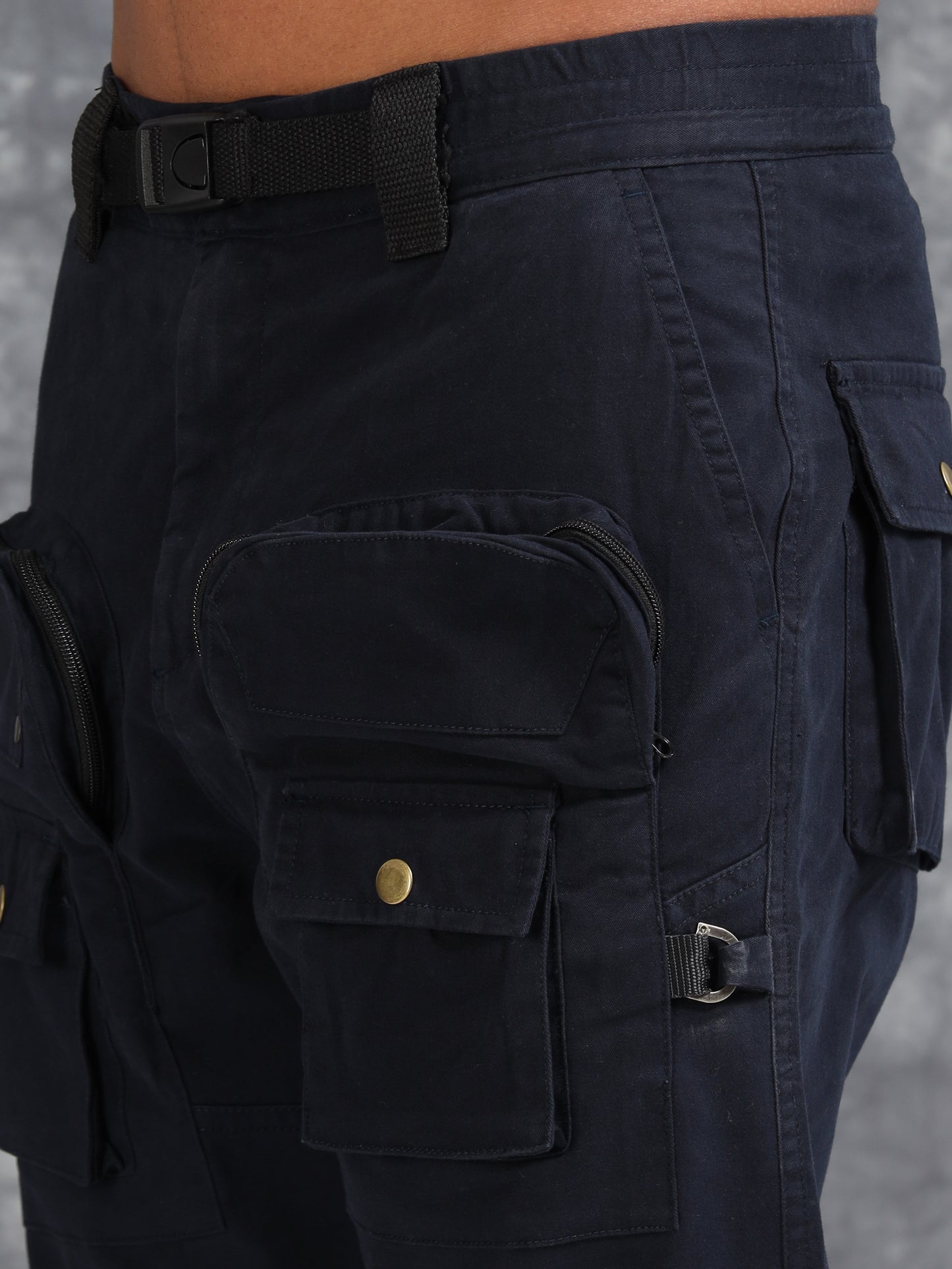 ProFit Thigh-Pocket Cargo Pant - Navy