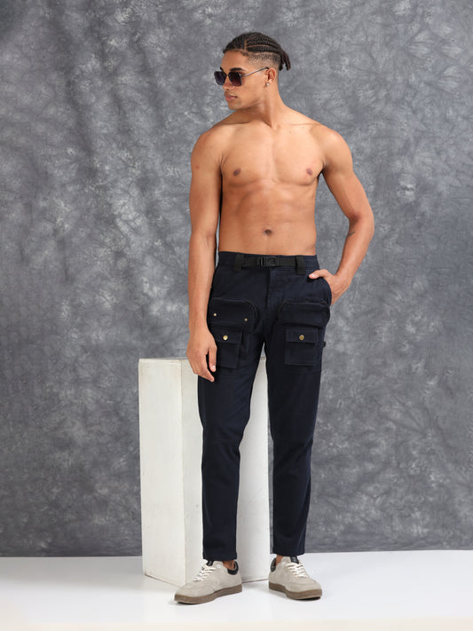 ProFit Thigh-Pocket Cargo Pant - Navy