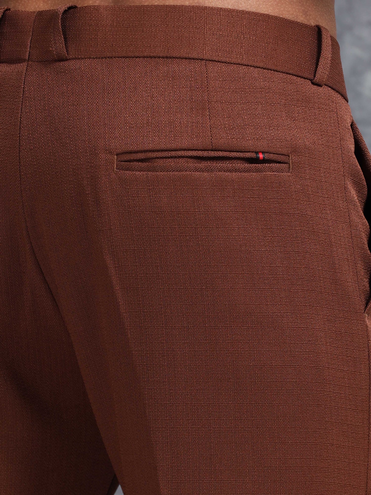 Coco Brown Linen Trouser