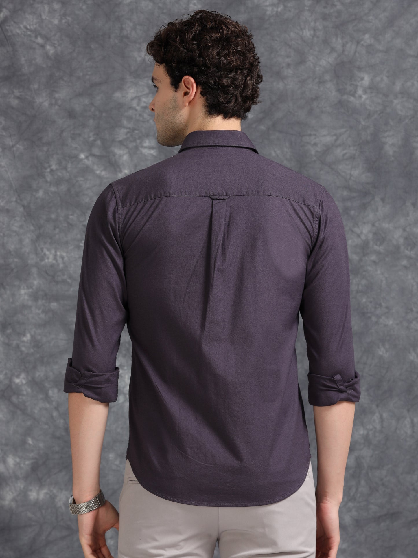 Slate Grey Oxford Shirt