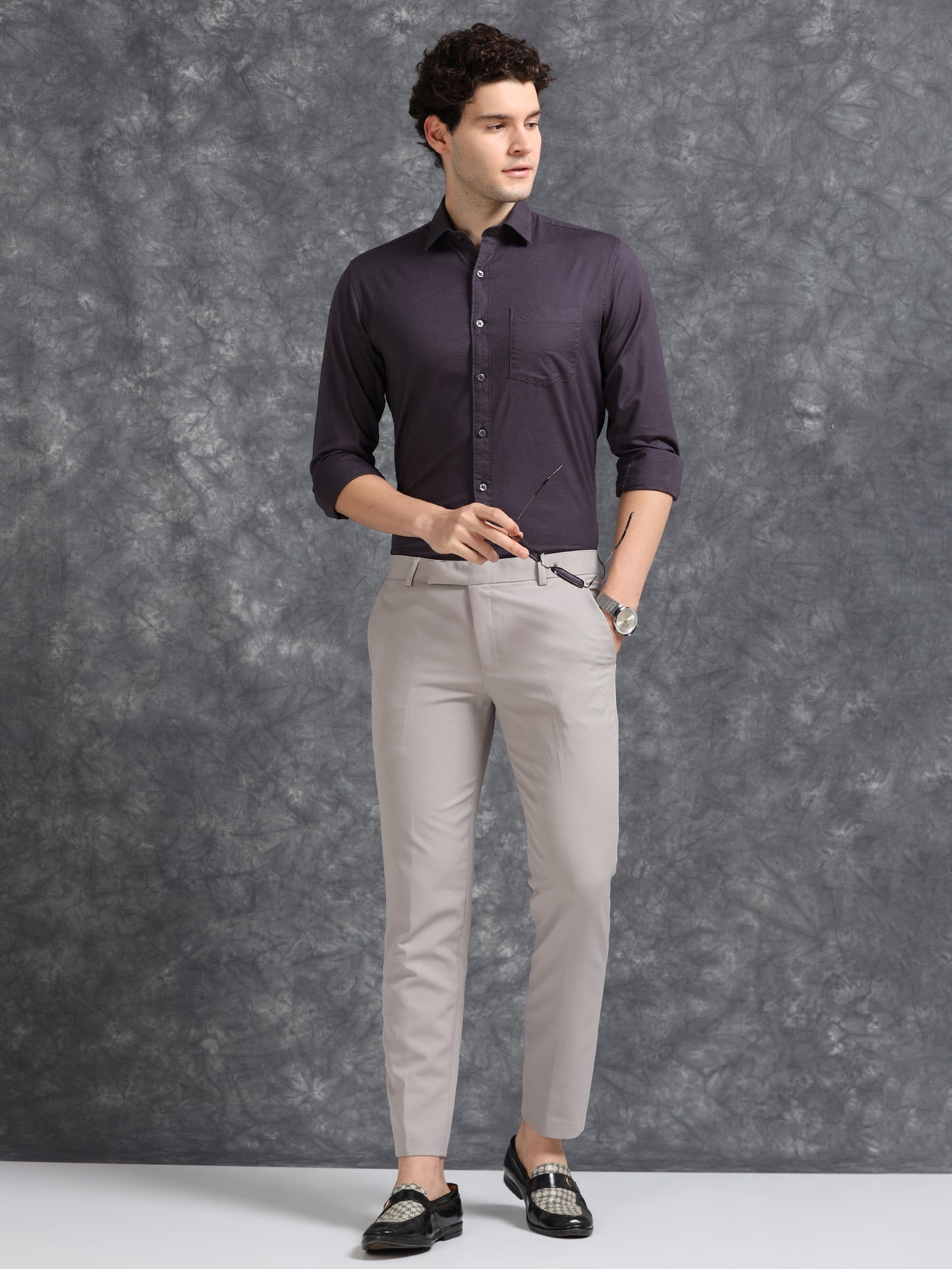 Slate Grey Oxford Shirt
