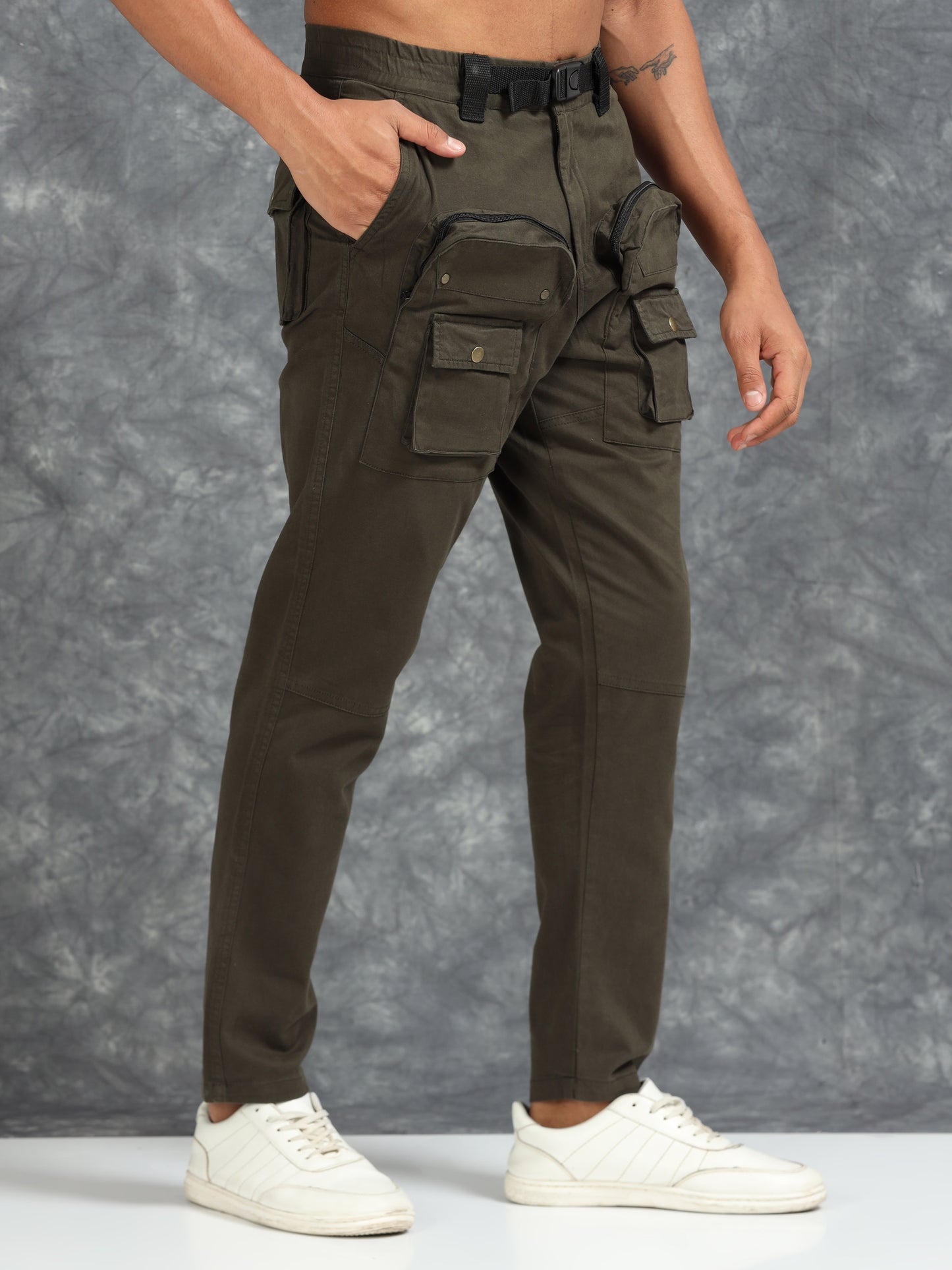 ProFit Thigh-Pocket Cargo Pant - Olive