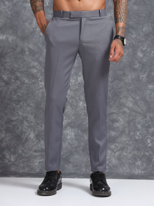 Light Grey Linen Trouser