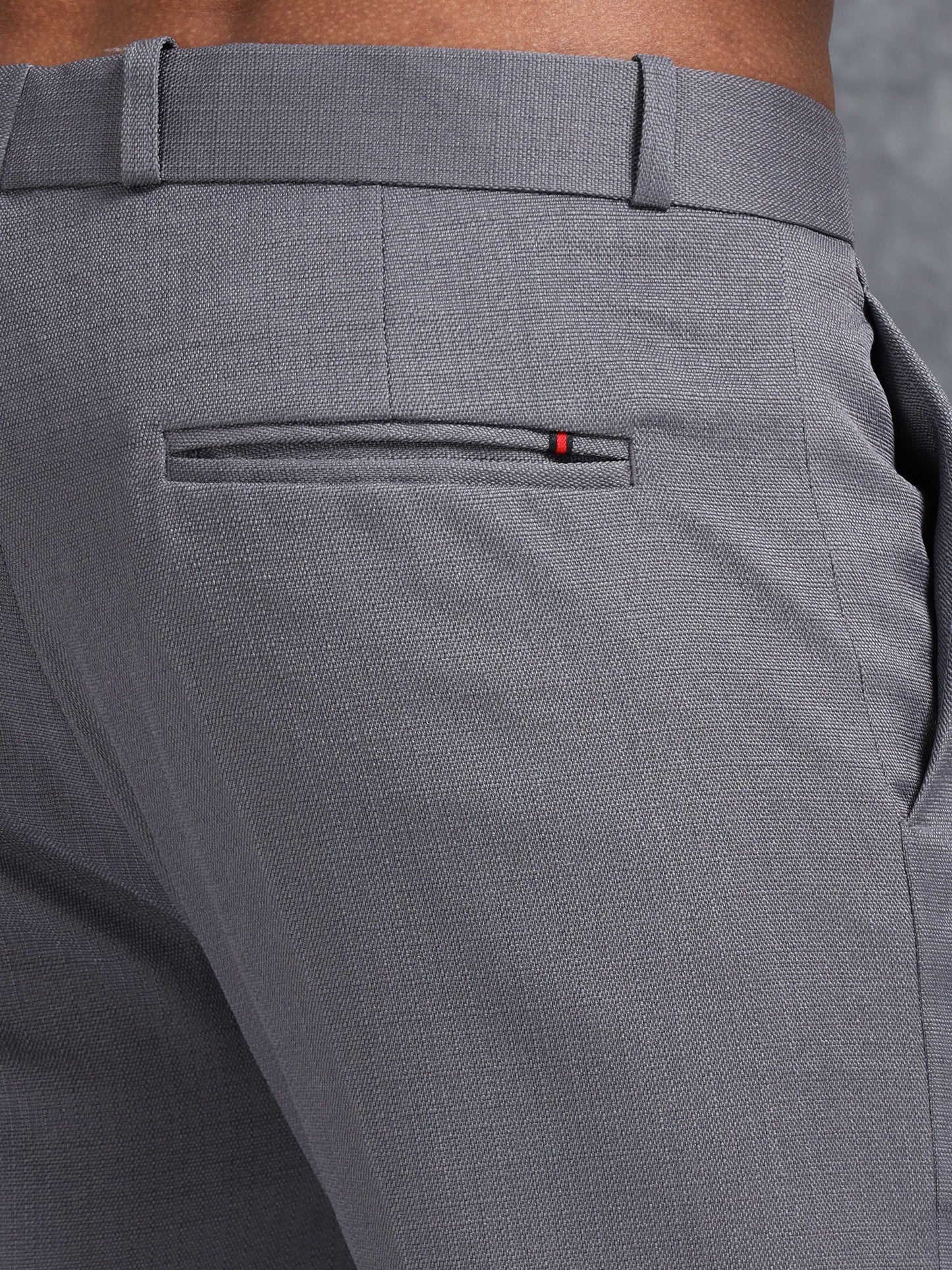 Light Grey Linen Trouser