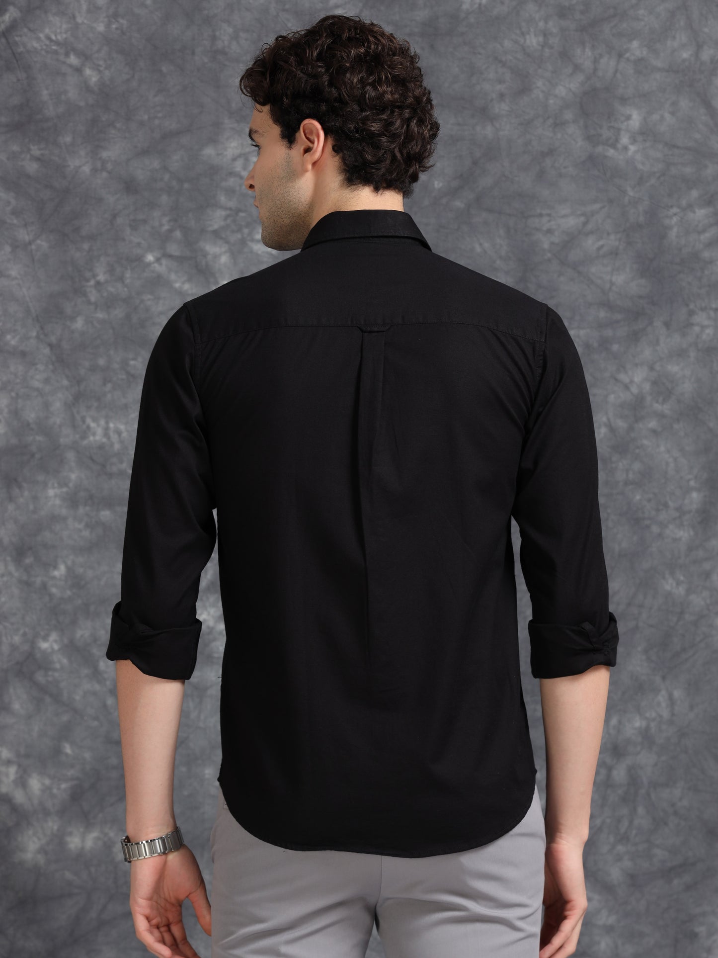 Black Oxford Shirt