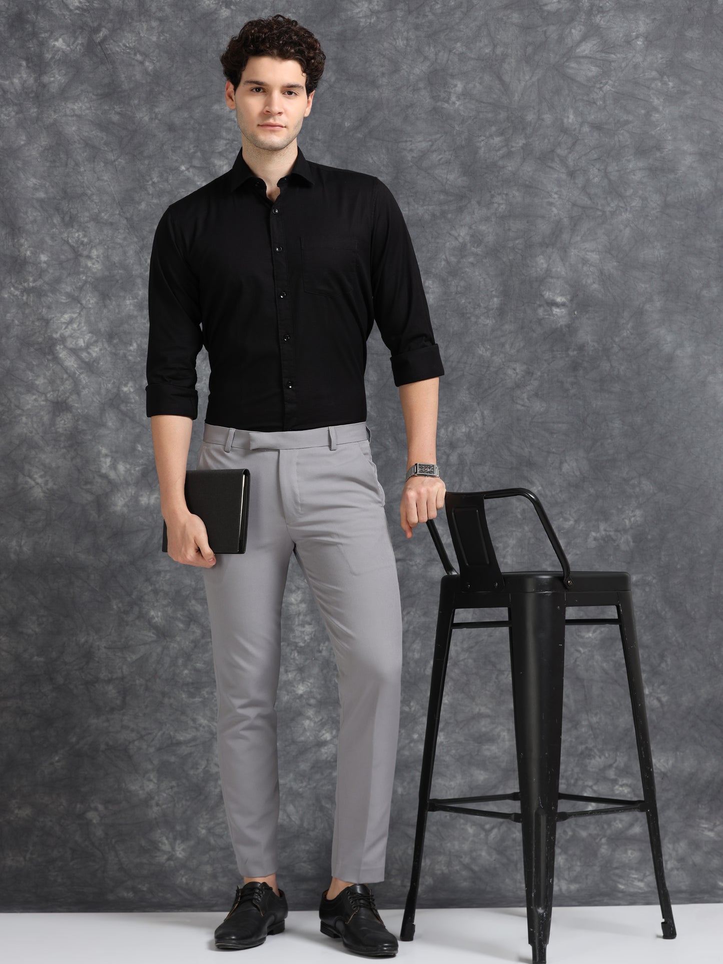 Black Oxford Shirt