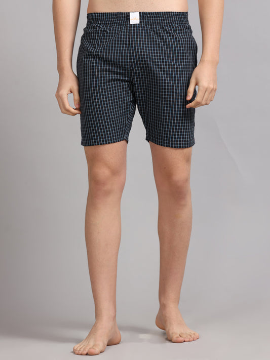 Charcoal Checks Boxer
