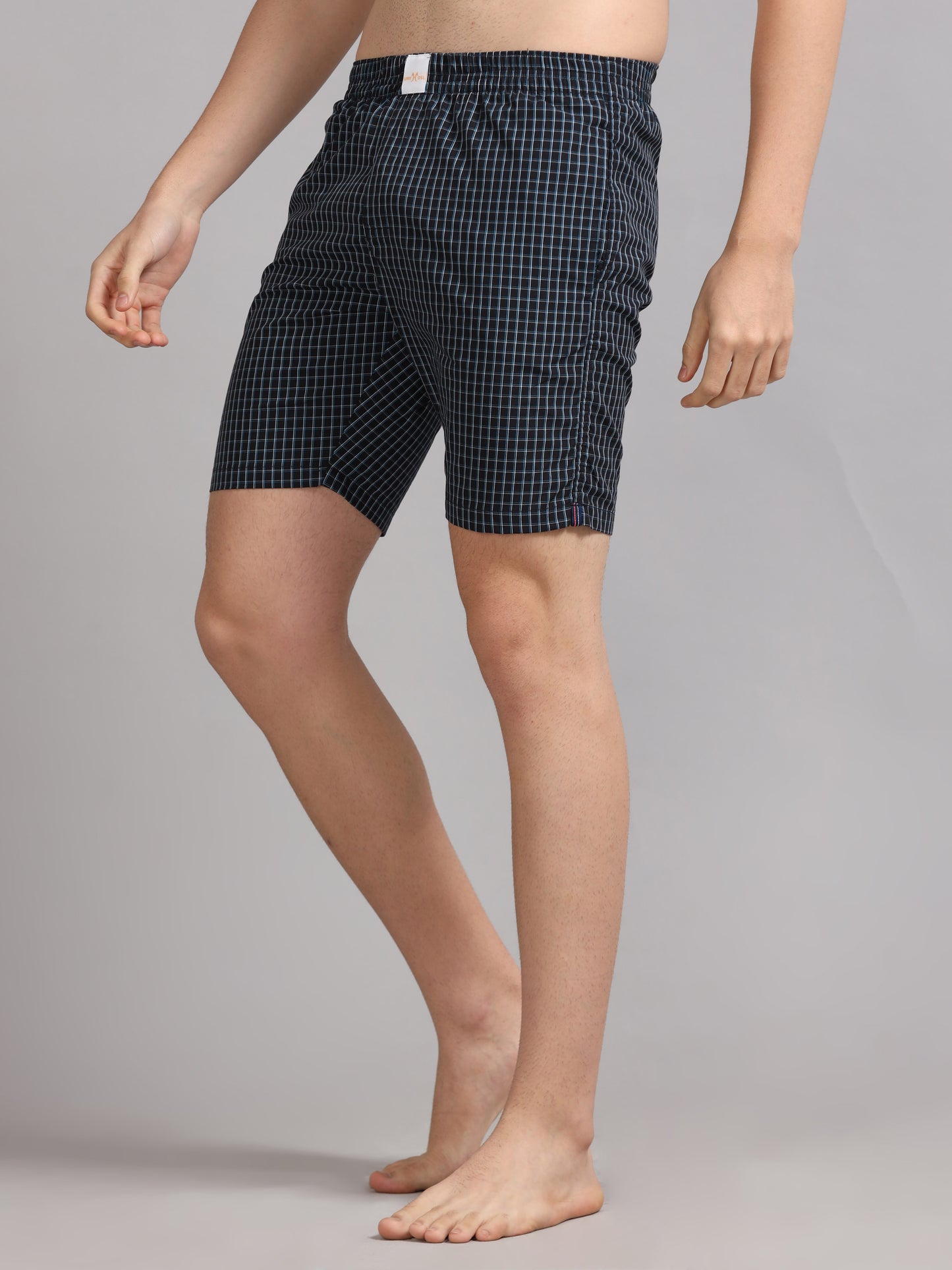 Charcoal Checks Boxer