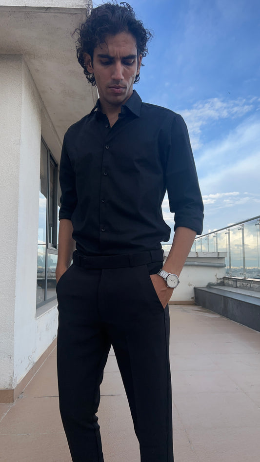 Black Formal Trousers
