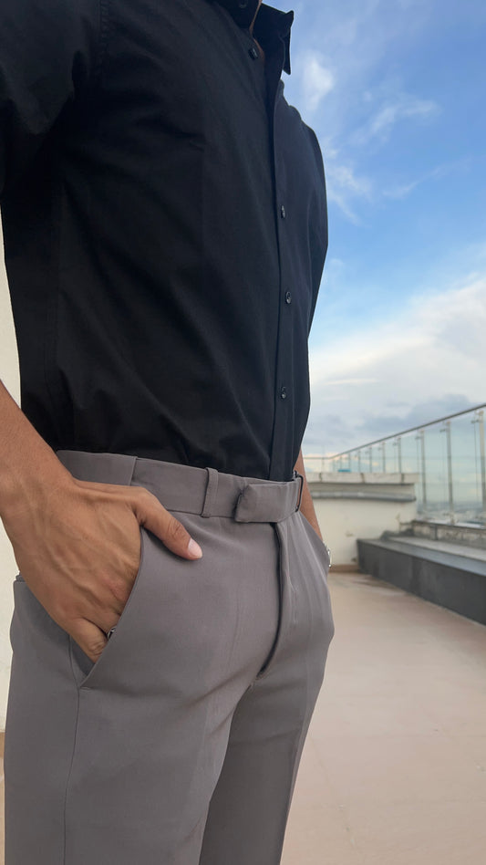 Grey Formal Trousers