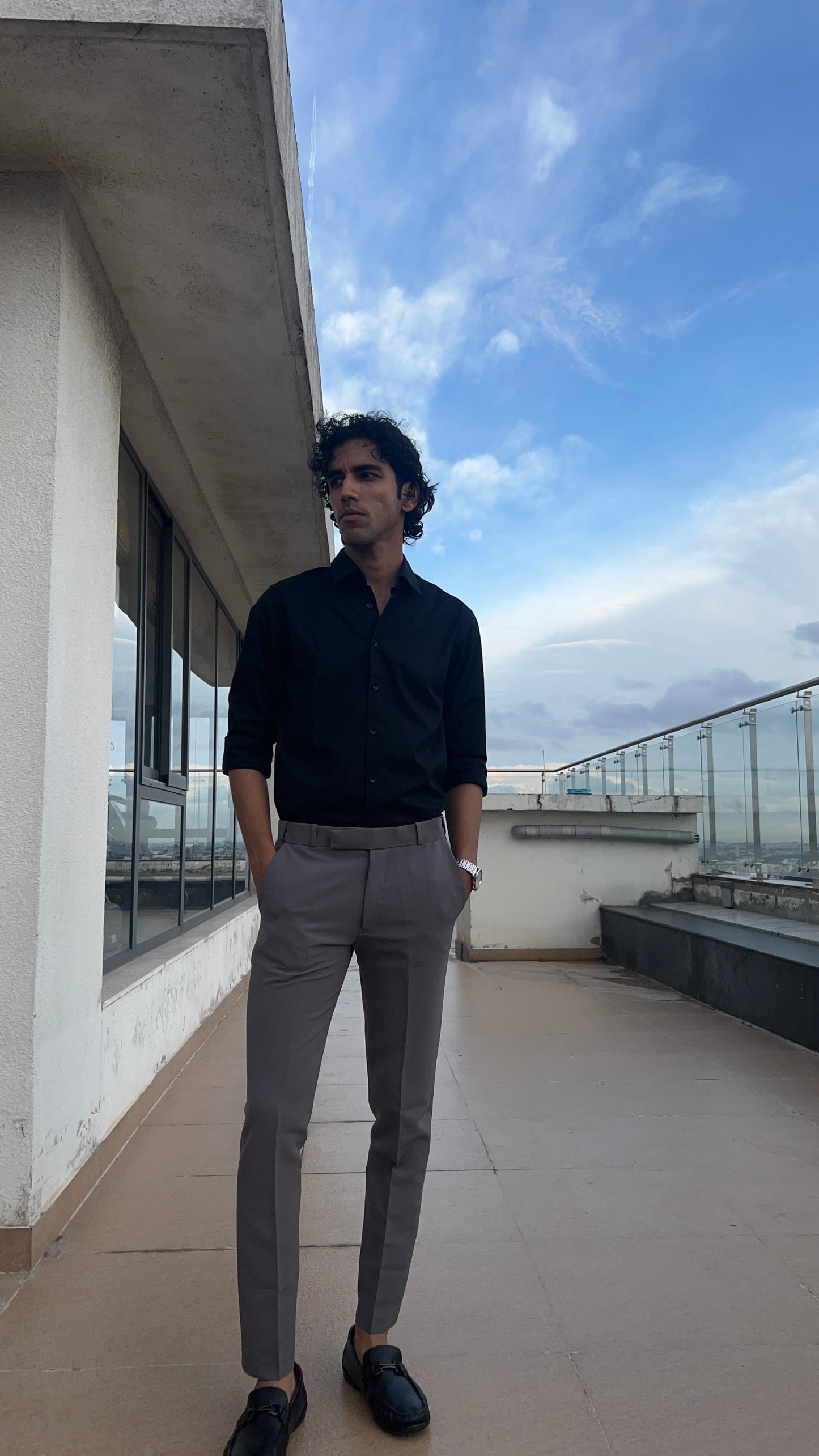 Grey Formal Trousers