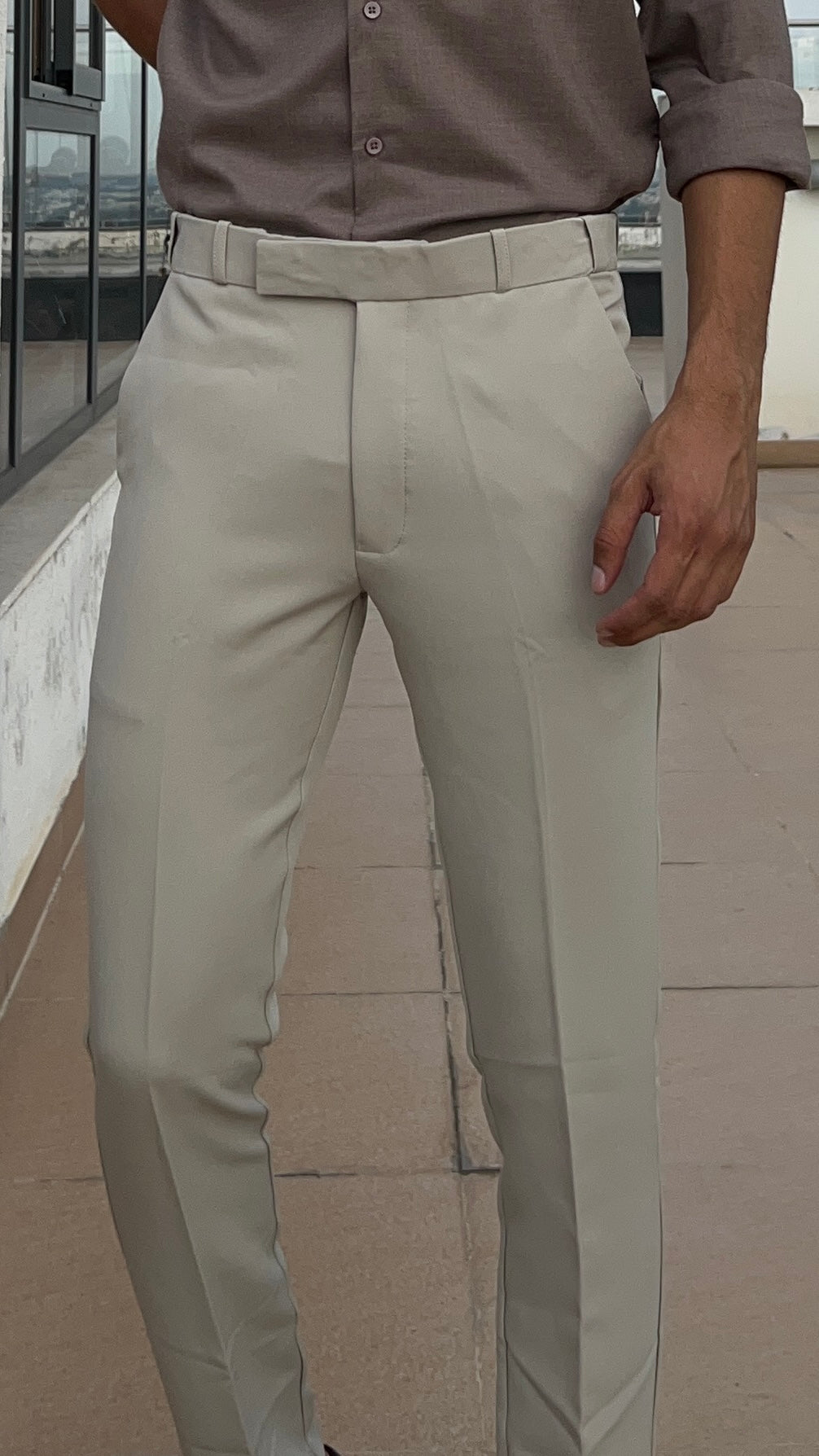 Light Grey Formal Trousers