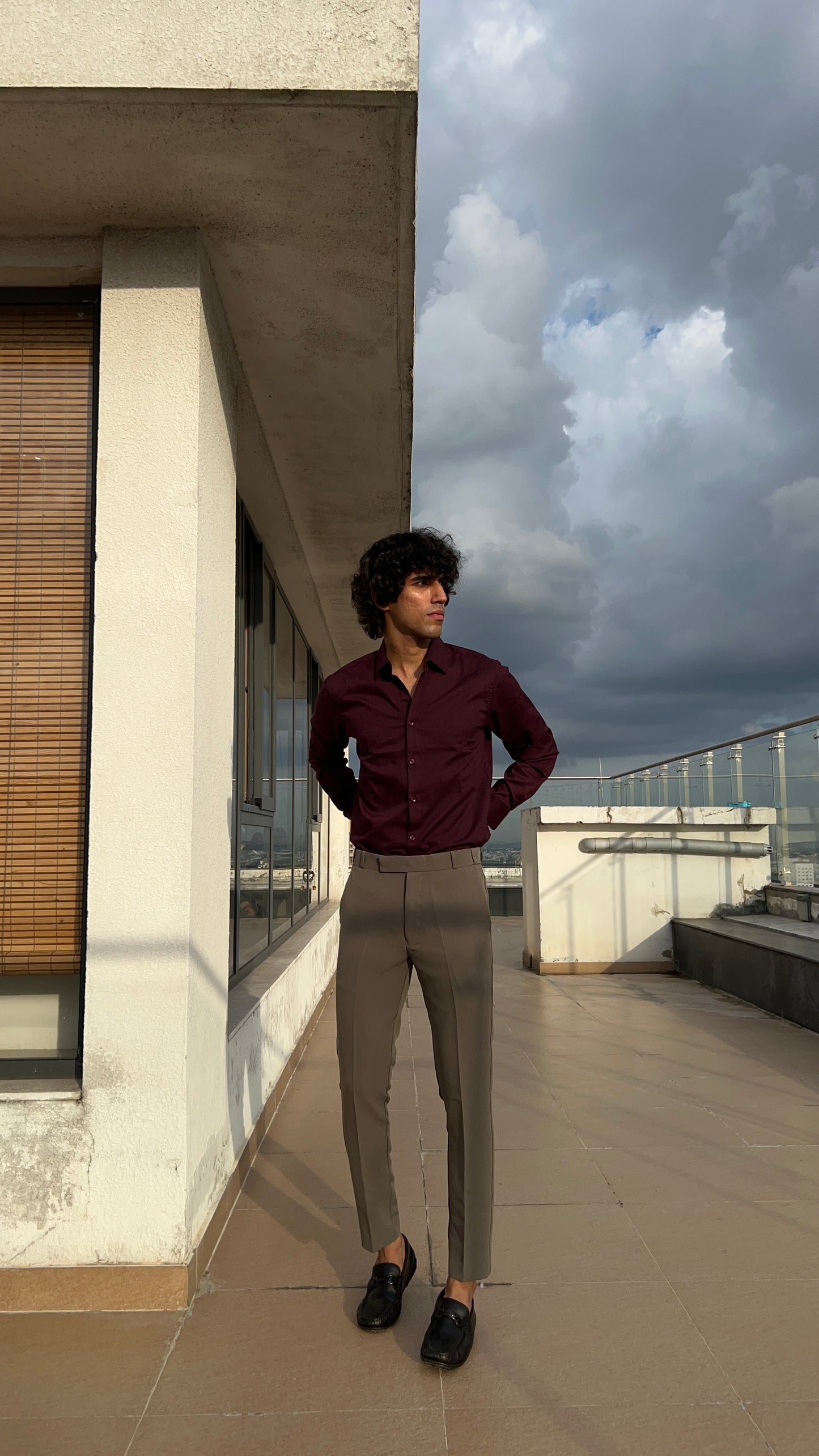 Grey Formal Trousers