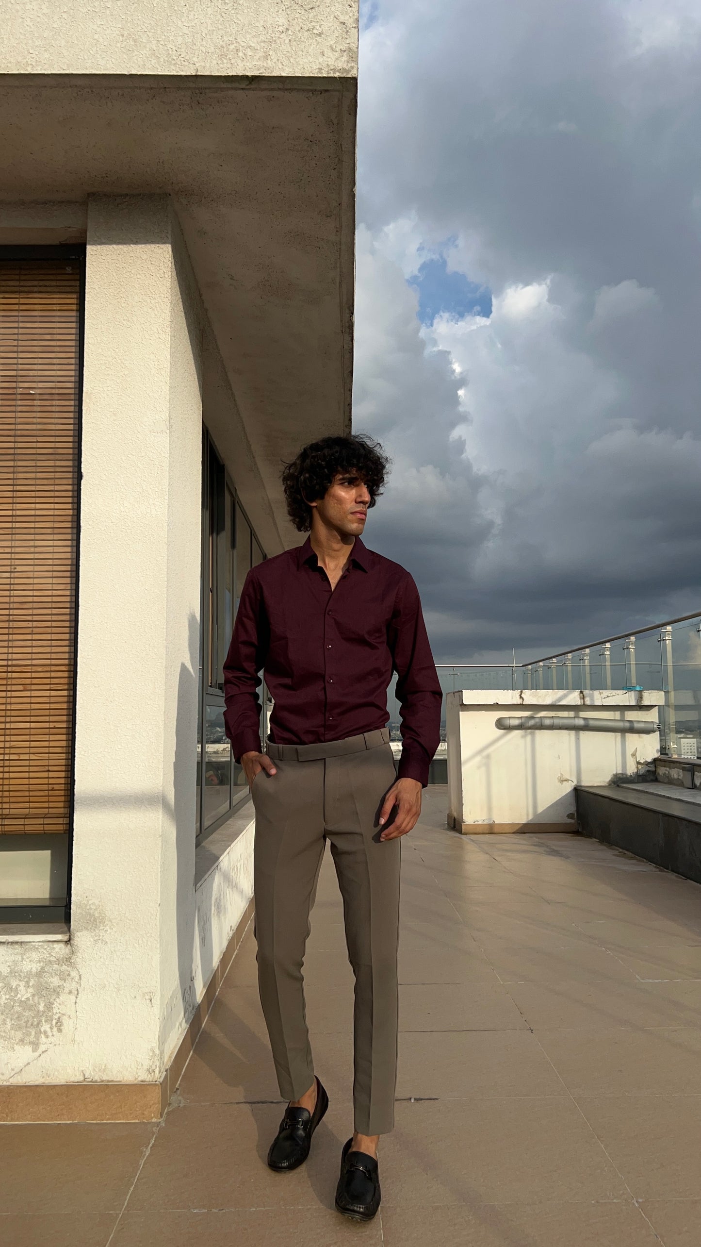Grey Formal Trousers